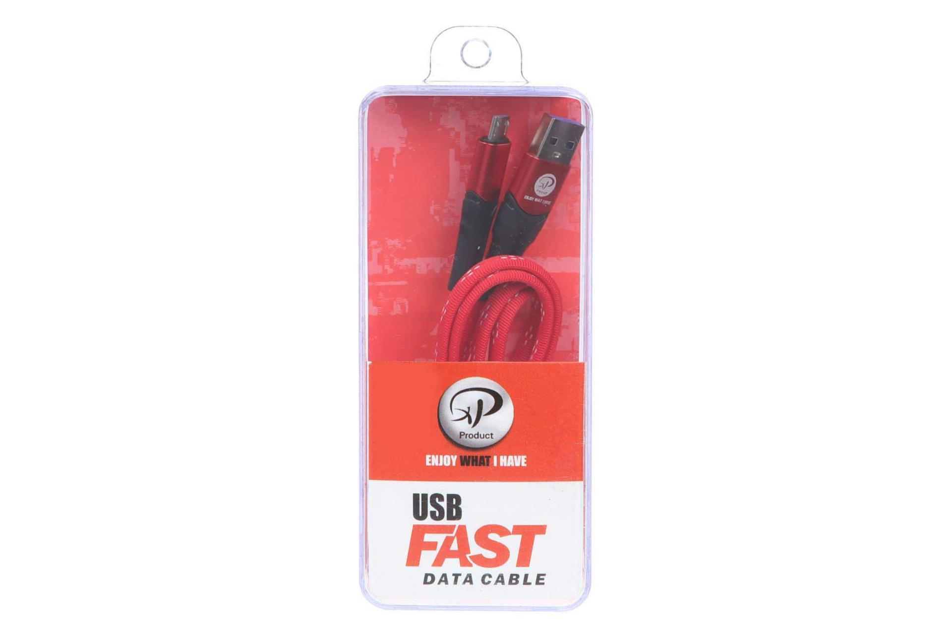 جعبه کابل شارژ USB ایکس پی پروداکت Type-A به Micro-USB مدل XP-C213 با طول 1 متر