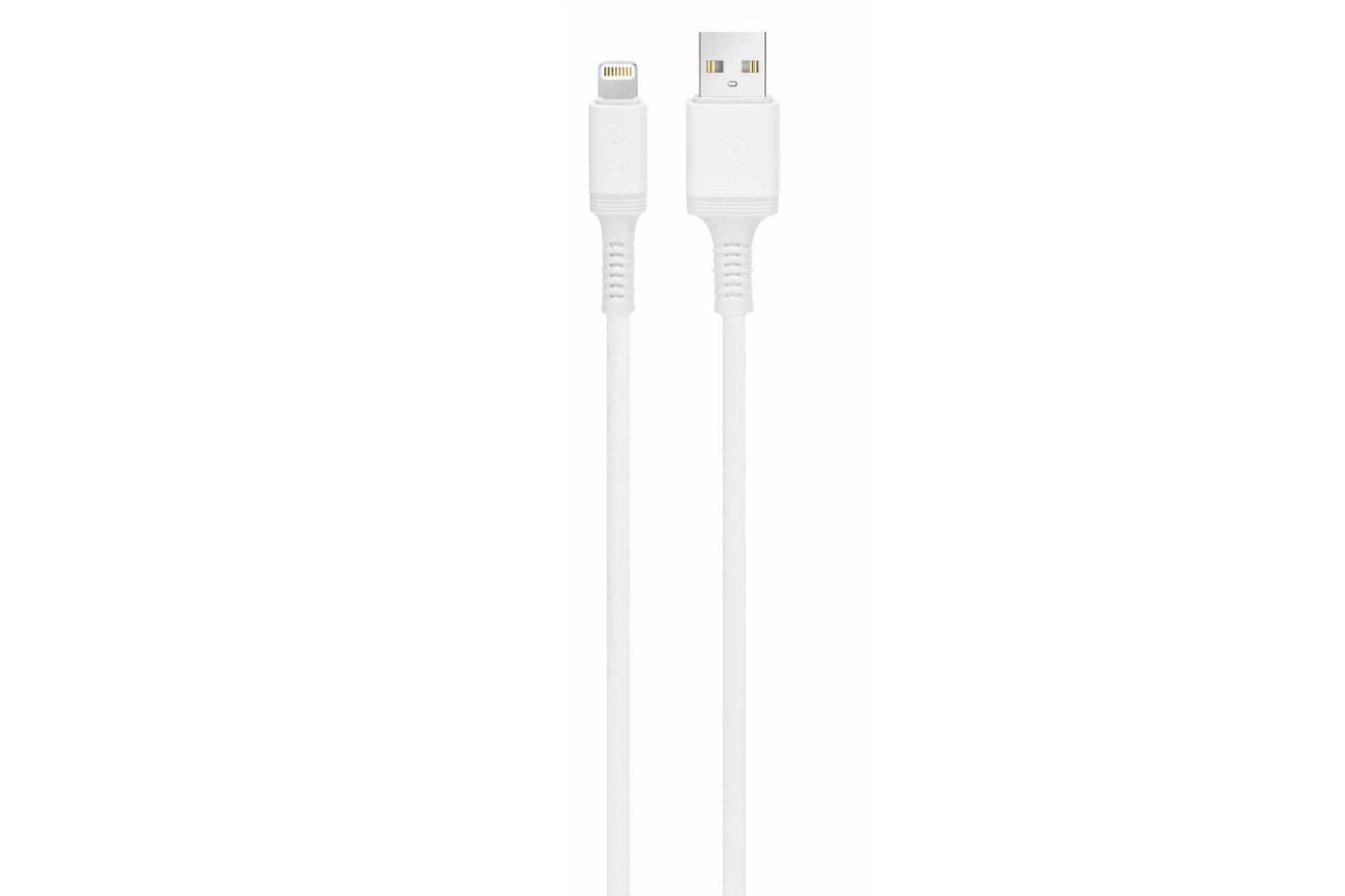 کابل شارژ USB ترانیو Type-A به Lightning مدل T-X20 IP با طول 1.5 متر
