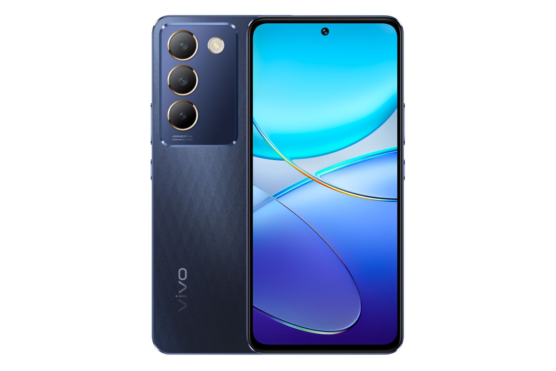 پنل جلو و پشت گوشی موبایل ویوو vivo V40 SE سرمه ای تیره