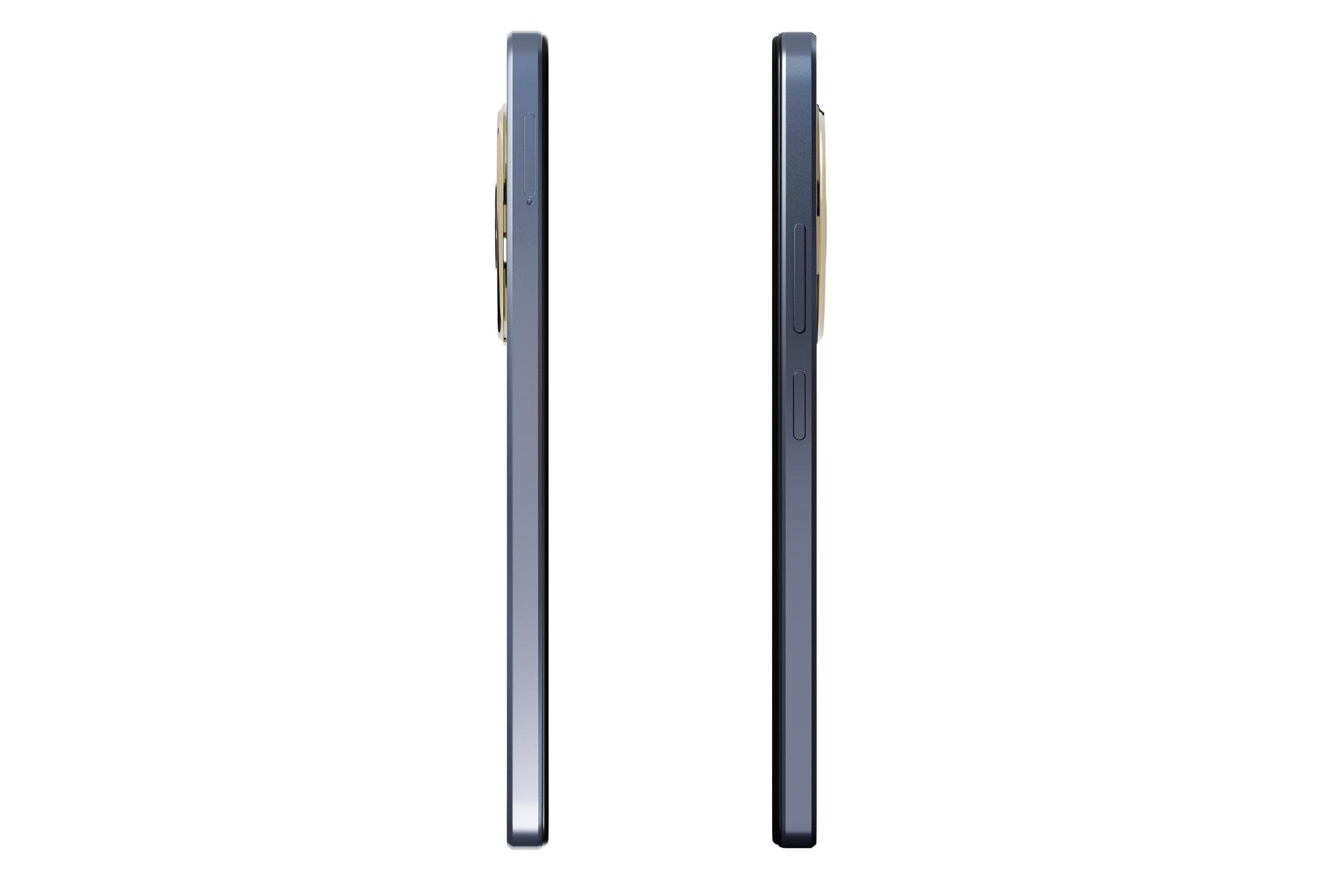 لبه های کناری گوشی موبایل پوکو C61 شیائومی آبی / Xiaomi Poco C61