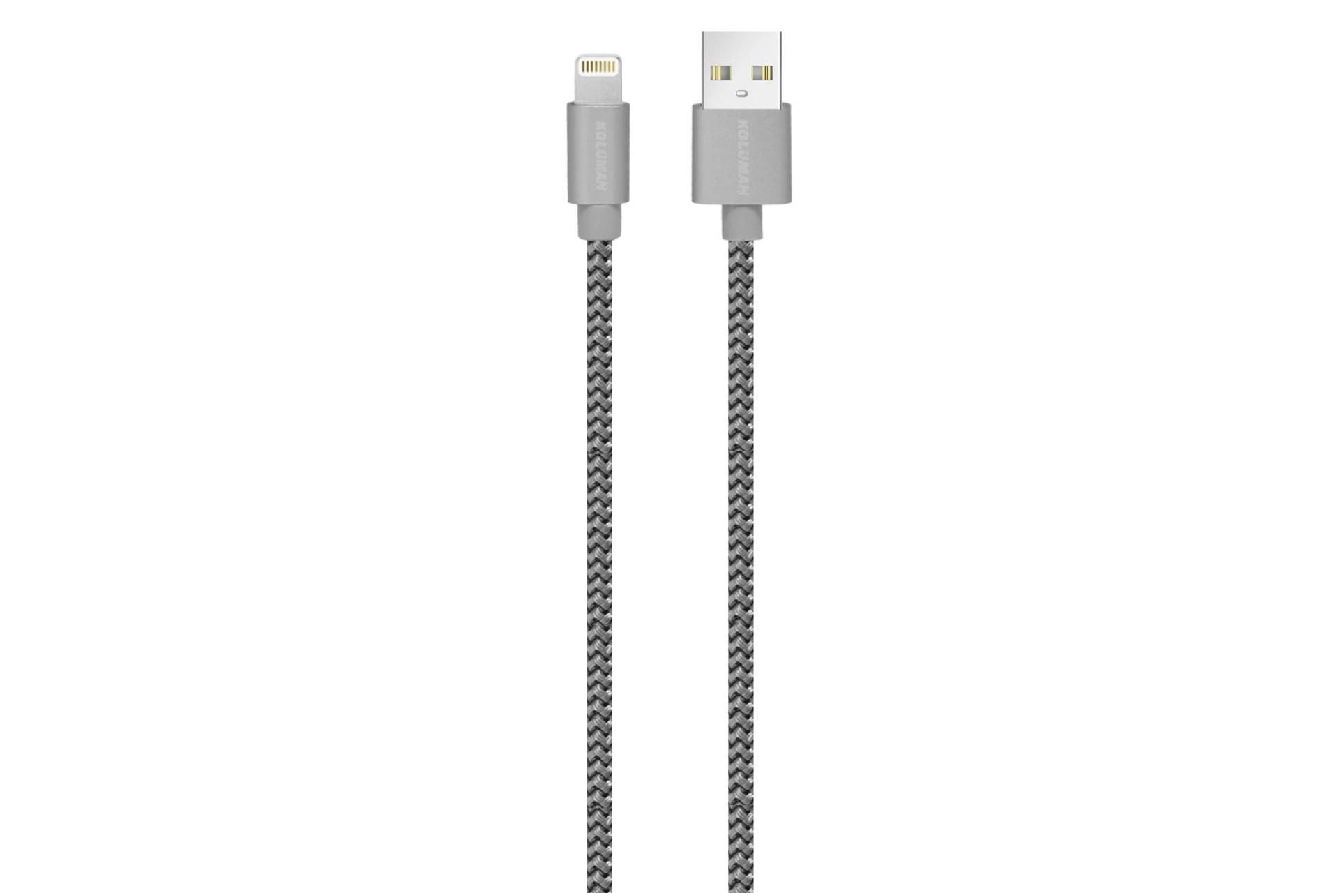 کابل شارژ USB کلومن Type-A به Lightning مدل KD-19 با طول 2 متر