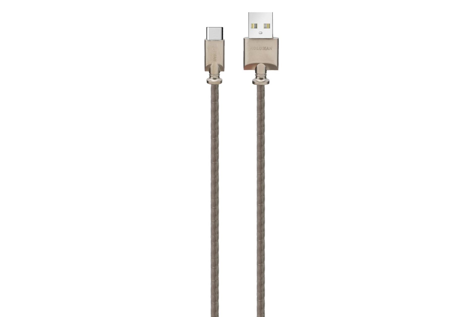 کابل شارژ USB کلومن Type-A به Type-C مدل KD-21 با طول 1 متر