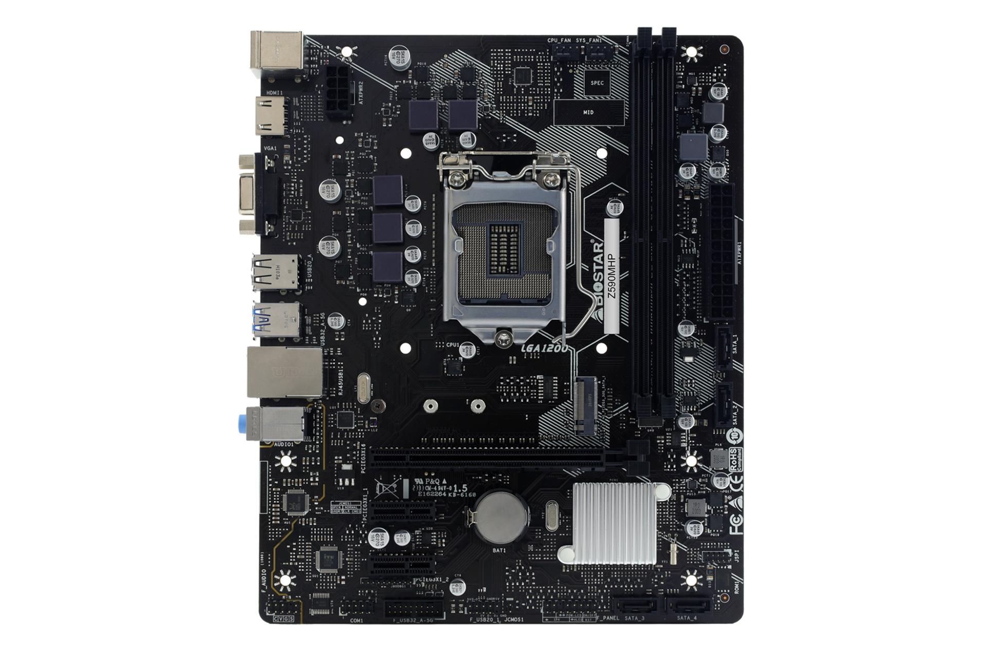 مادربرد بایواستار Biostar Z590MHP Ver. 6.0