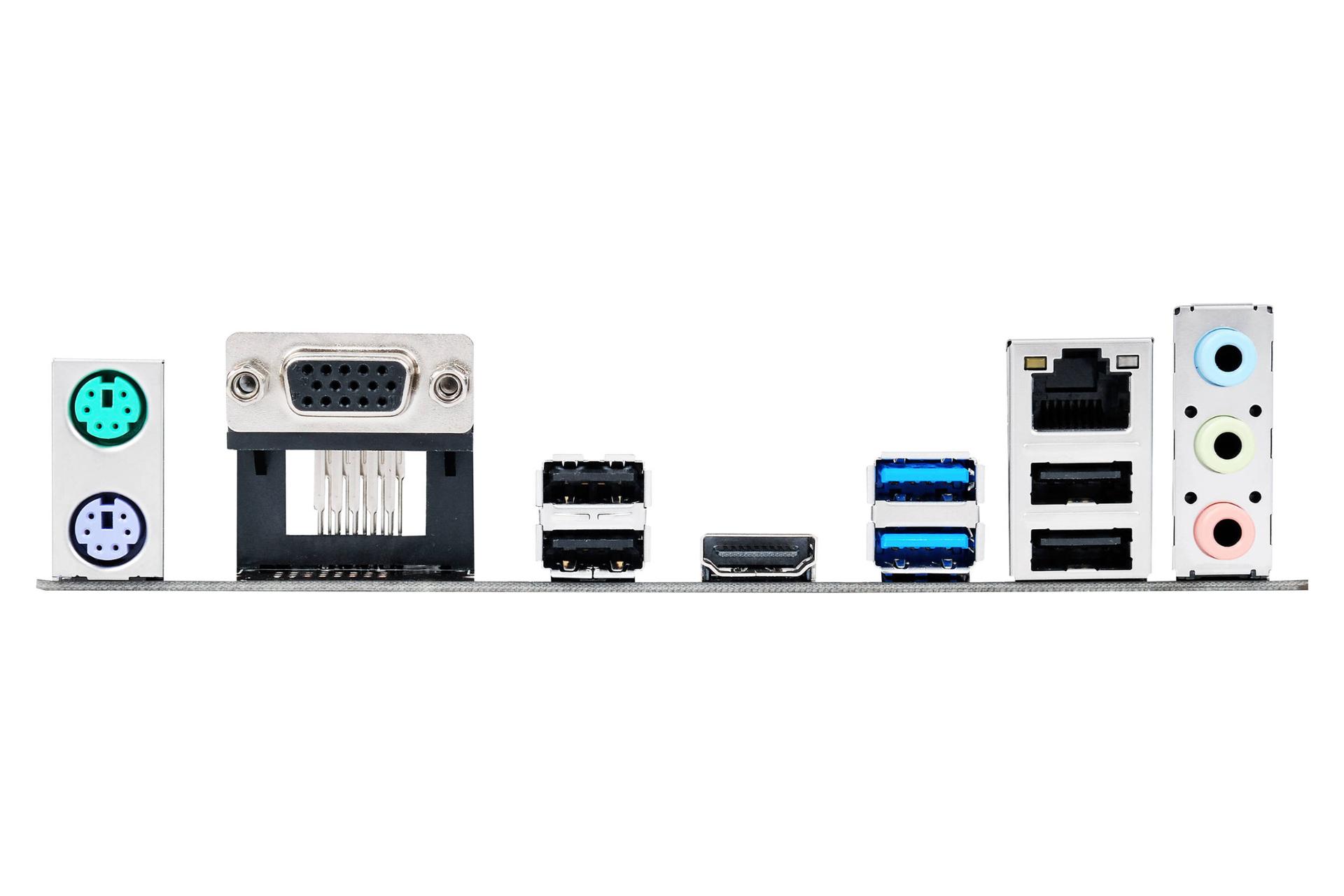 درگاه های مادربرد ایسوس ASUS H110M-E/M.2