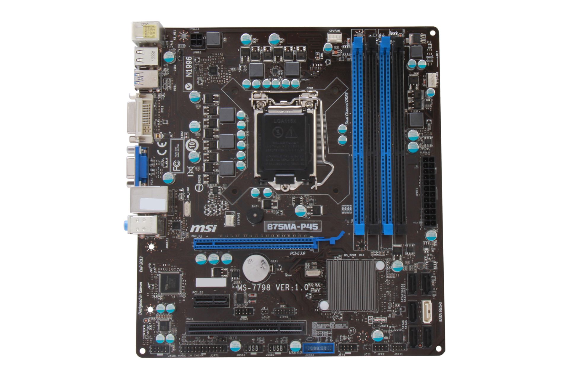 مادربرد ام اس آی MSI B75MA-P45