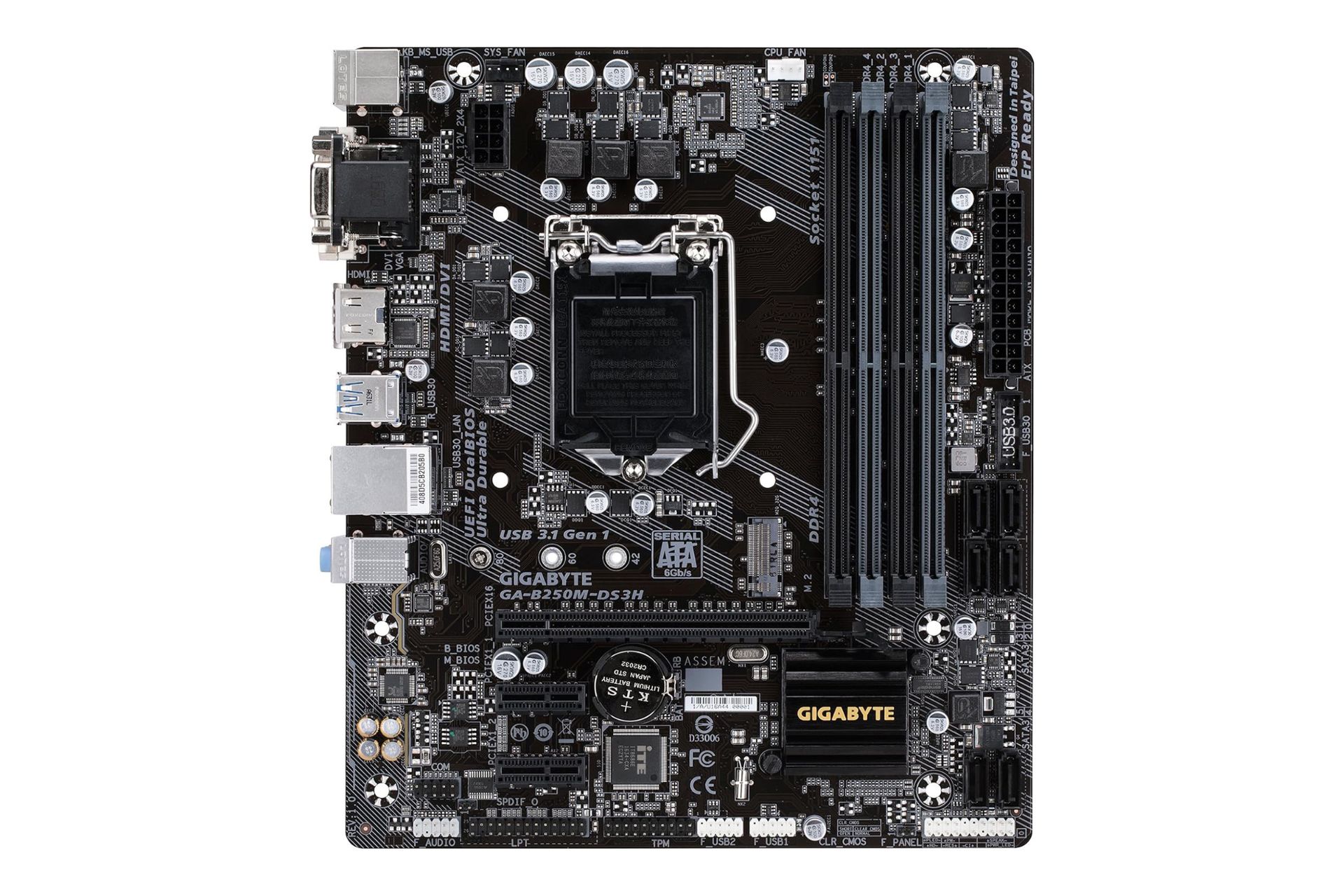 مادربرد گیگابایت GIGABYTE GA-B250M-DS3H (rev. 1.0)