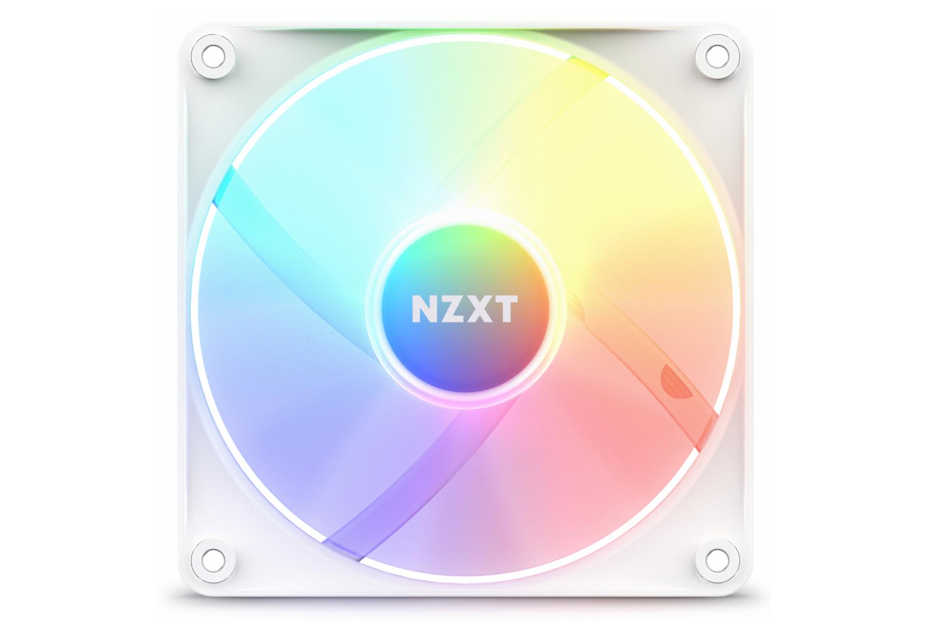 فن کیس ان زی ایکس تی F120 RGB Core رنگ سفید