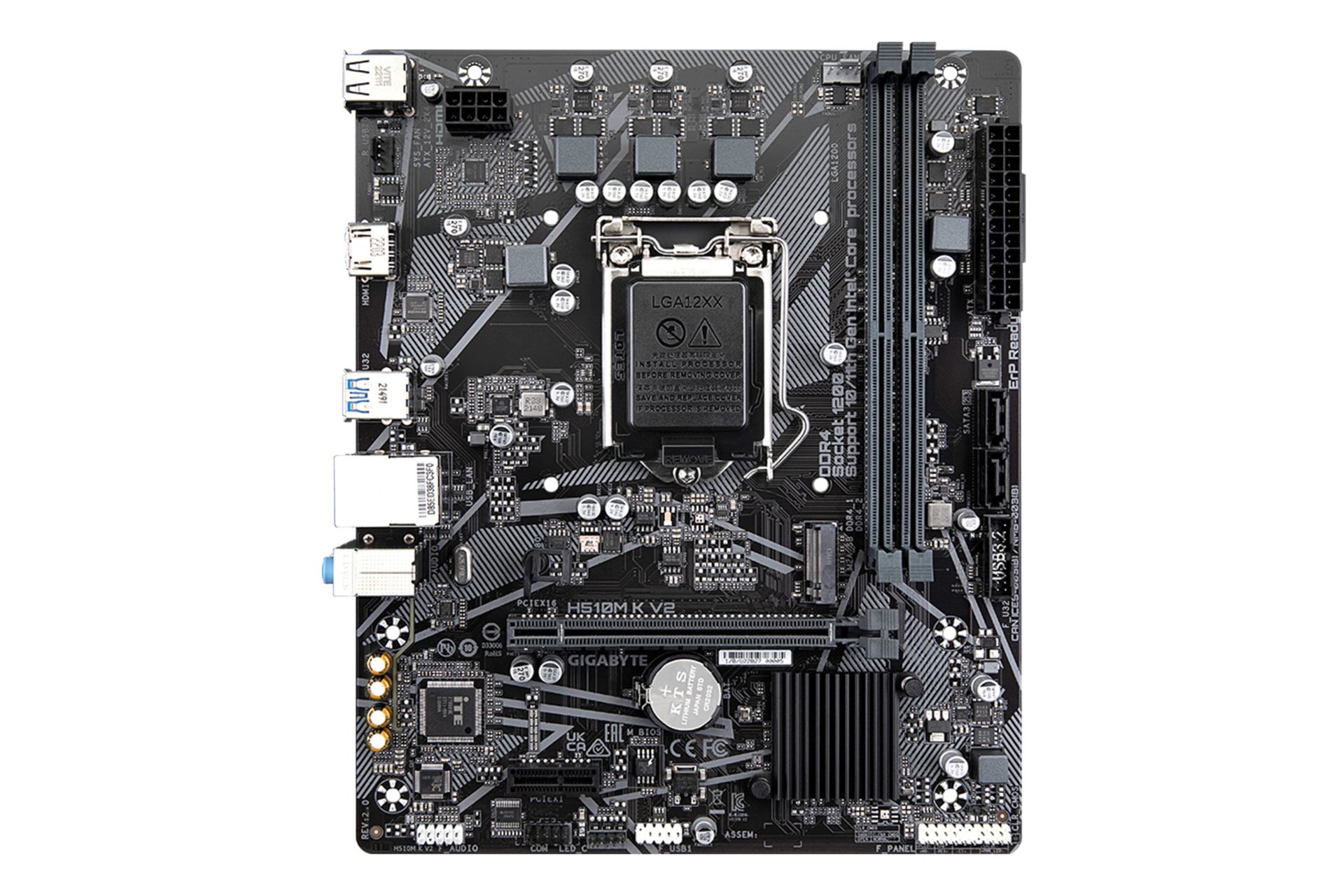 مادربرد گیگابایت GIGABYTE H510M K V2 (rev. 2.0)