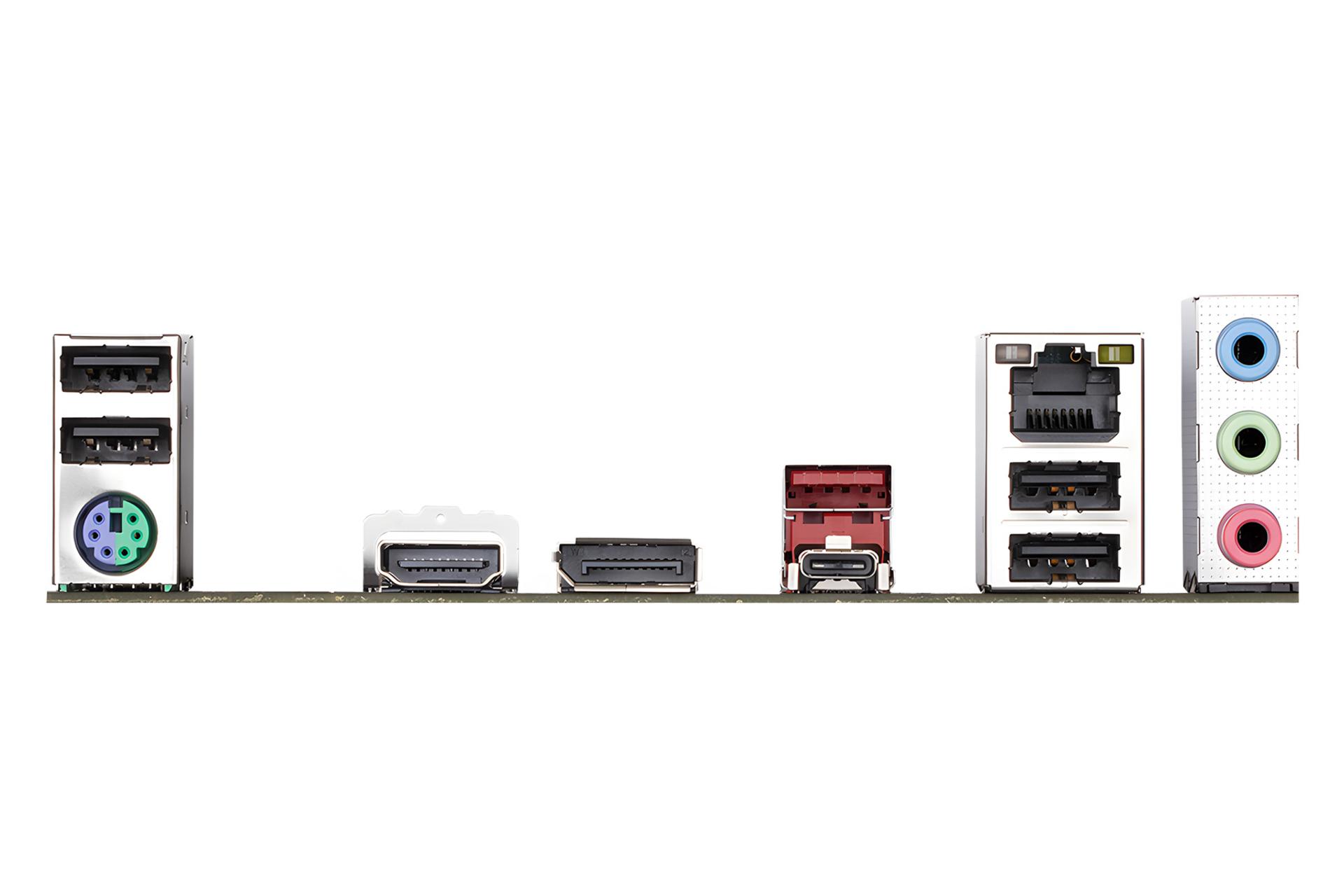 درگاه های مادربرد گیگابایت GIGABYTE B760 DS3H (rev. 1.0)