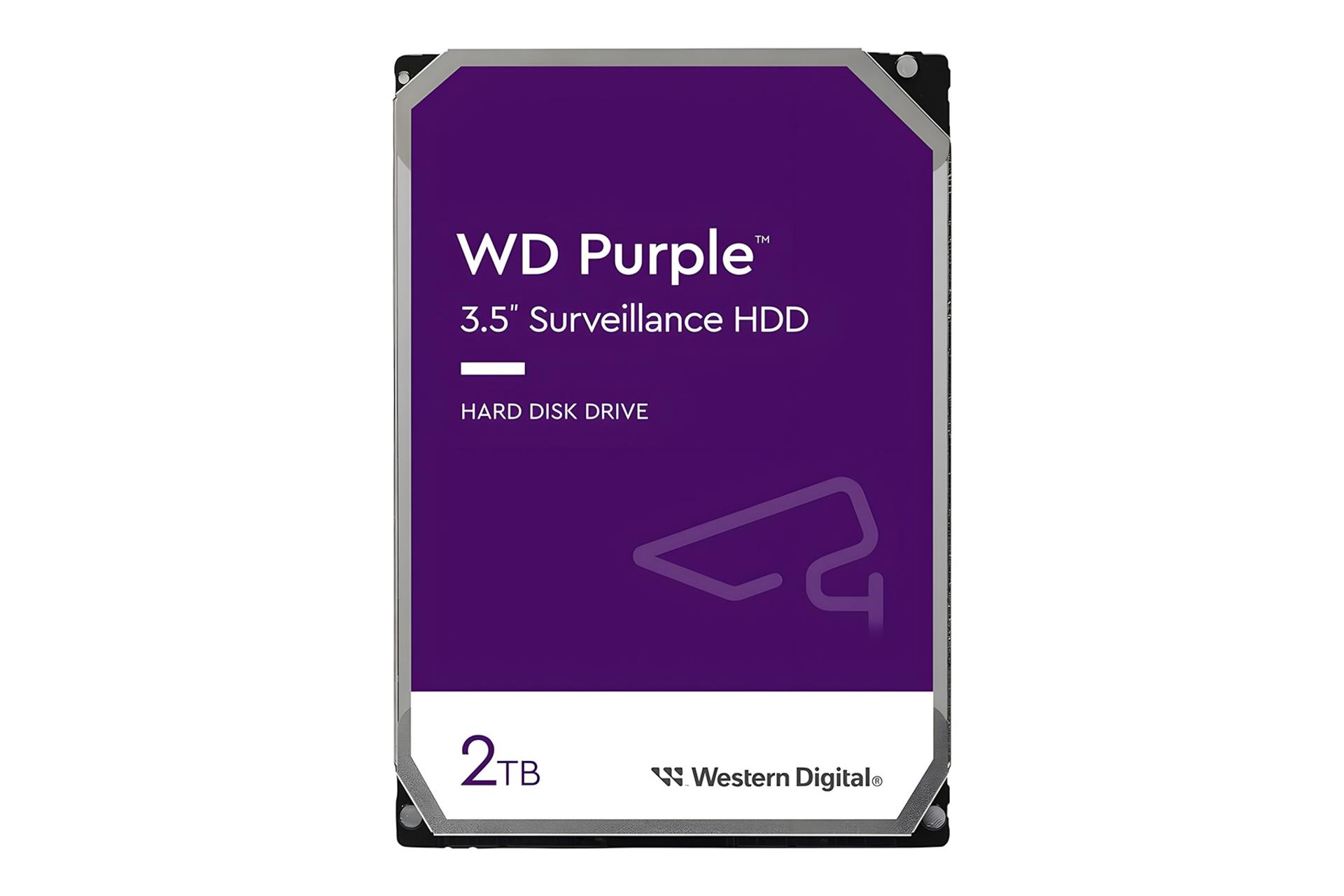 هارد دیسک وسترن دیجیتال Western Digital Purple Surveillance WD23PURZ SATA 3.5 Inch 2TB