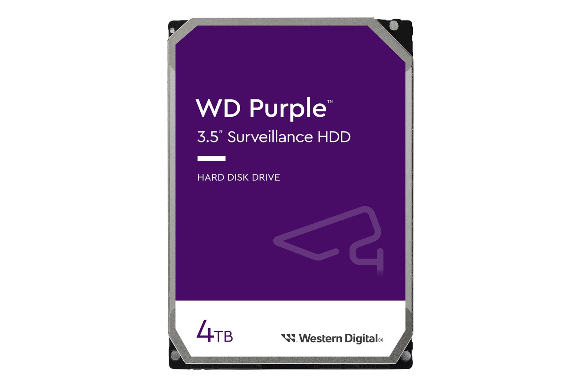 هارد دیسک وسترن دیجیتال Western Digital Purple Surveillance WD43PURZ SATA 3.5 Inch 4TB