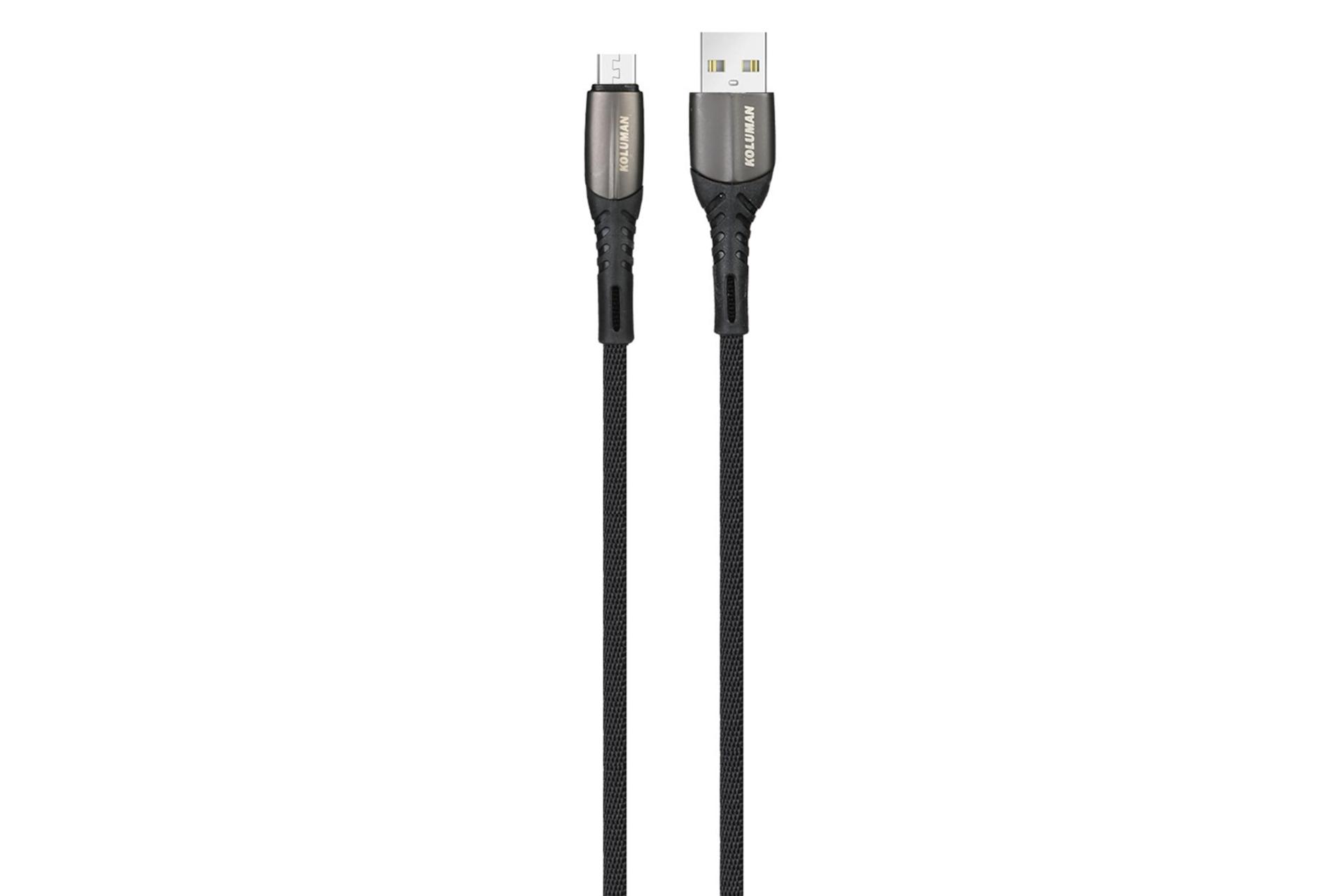 کابل شارژ USB کلومن Type-A به Micro-USB مدل KD-65 با طول 1 متر