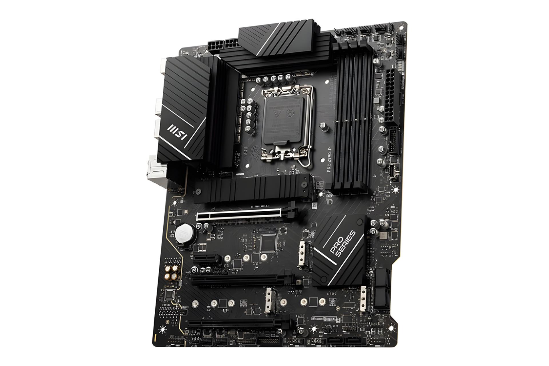 نمای کناری مادربرد ام اس آی MSI PRO Z790-P