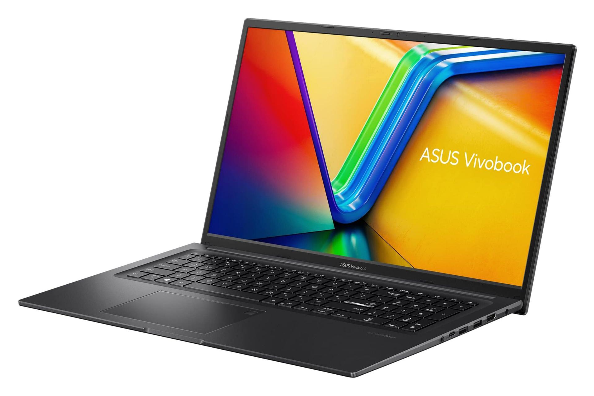 نمای  اتصالات سمت راست لپ تاپ ایسوس مدلVivoBook 17X M3704YA