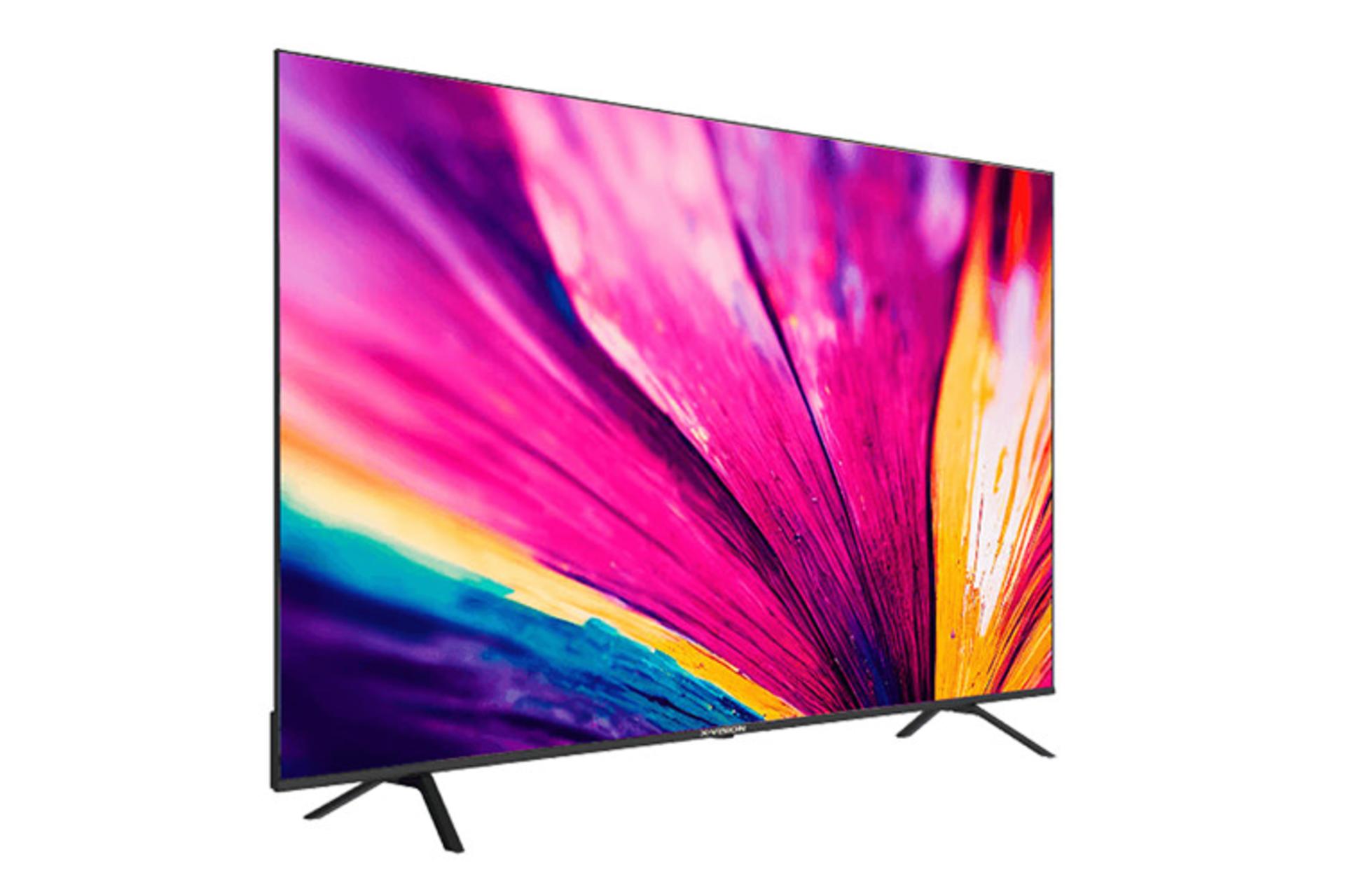تلویزیون ایکس ویژن X.Vision X25 نمای جلو و چپ