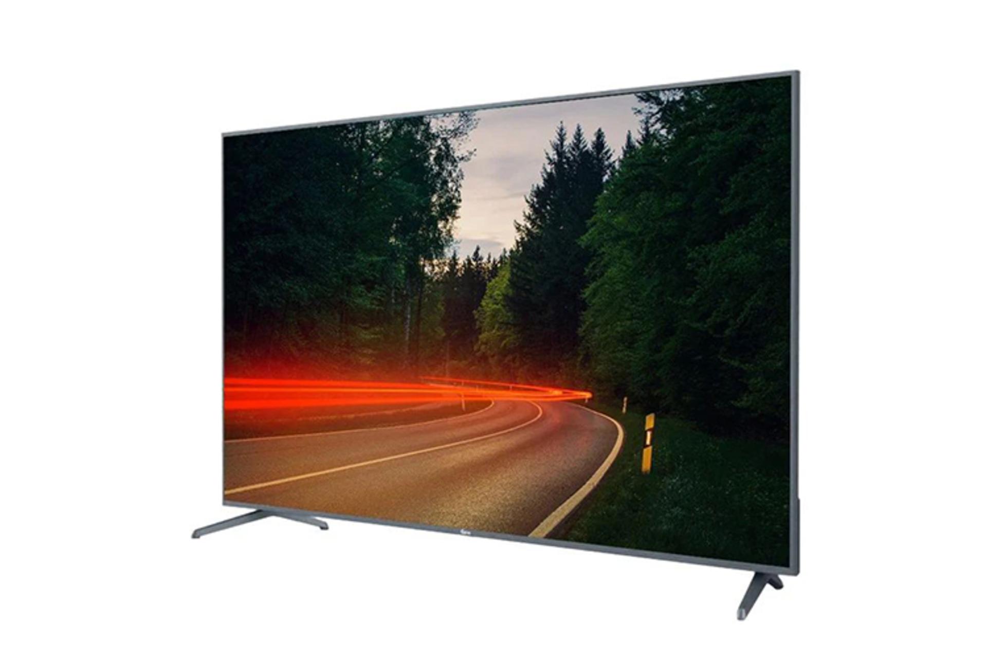 تلویزیون جی پلاس Gplus RU834S نمای جلو و راست