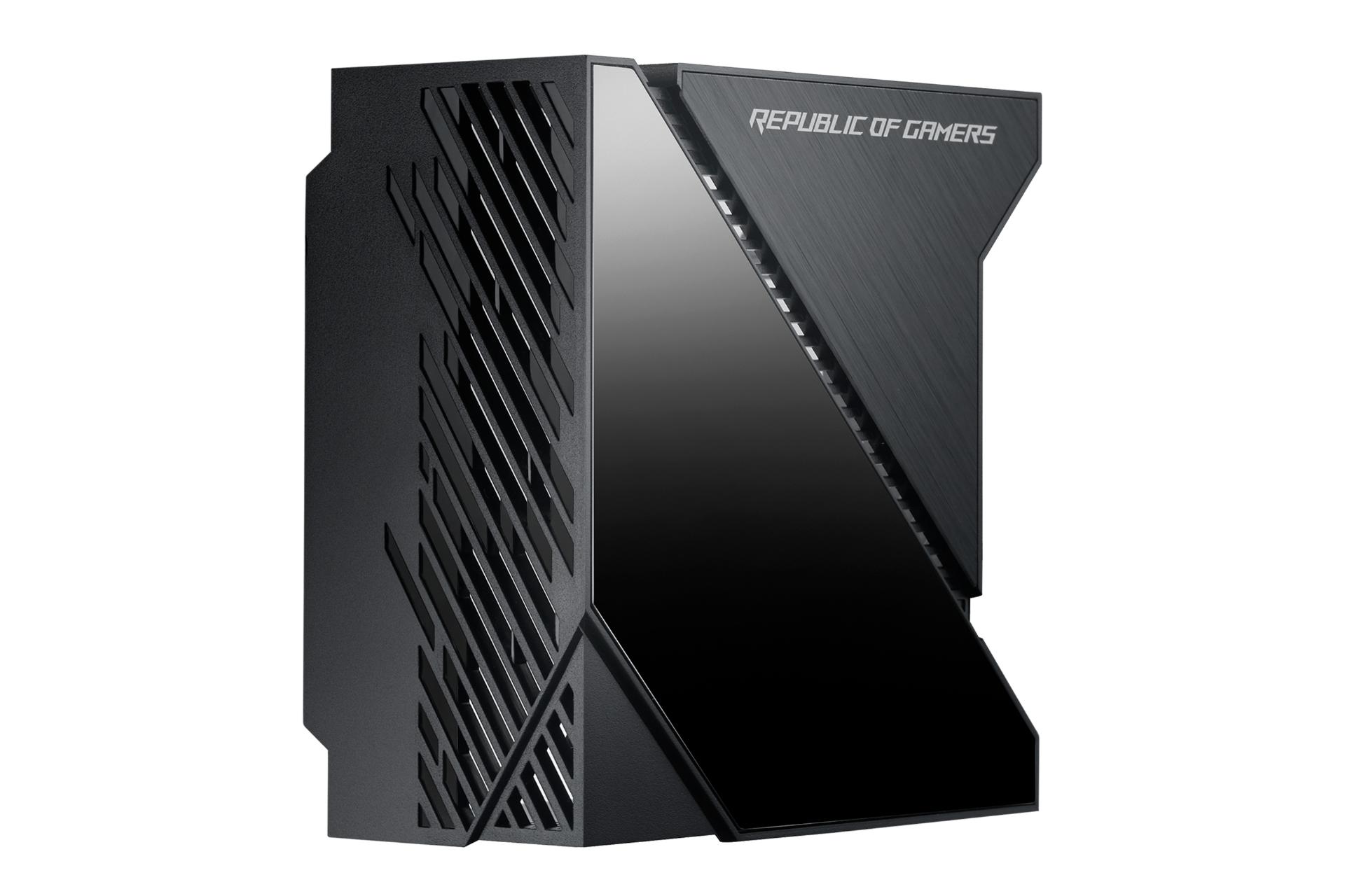 نمای کناری نمایشگر AMOLED خنک کننده مایع ایسوس ASUS ROG RYUJIN 240