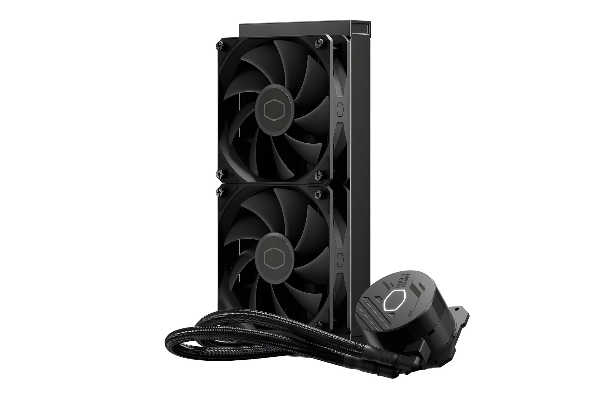 نمای ایستاده خنک کننده مایع کولر مستر Cooler Master MASTERLIQUID 240L CORE