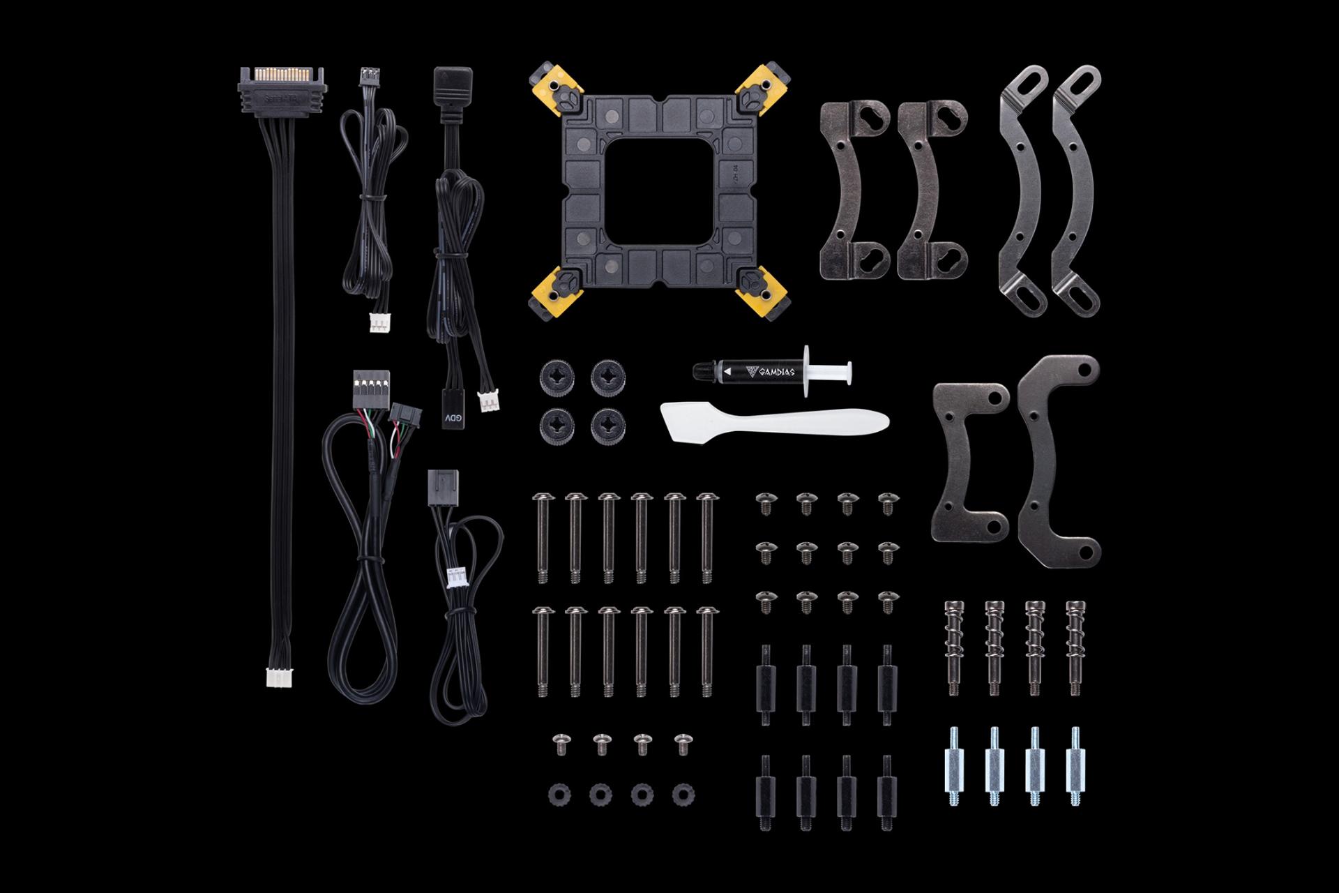 اقلام همراه خنک کننده مایع گیم دیاس GAMDIAS CHIONE P3-360U