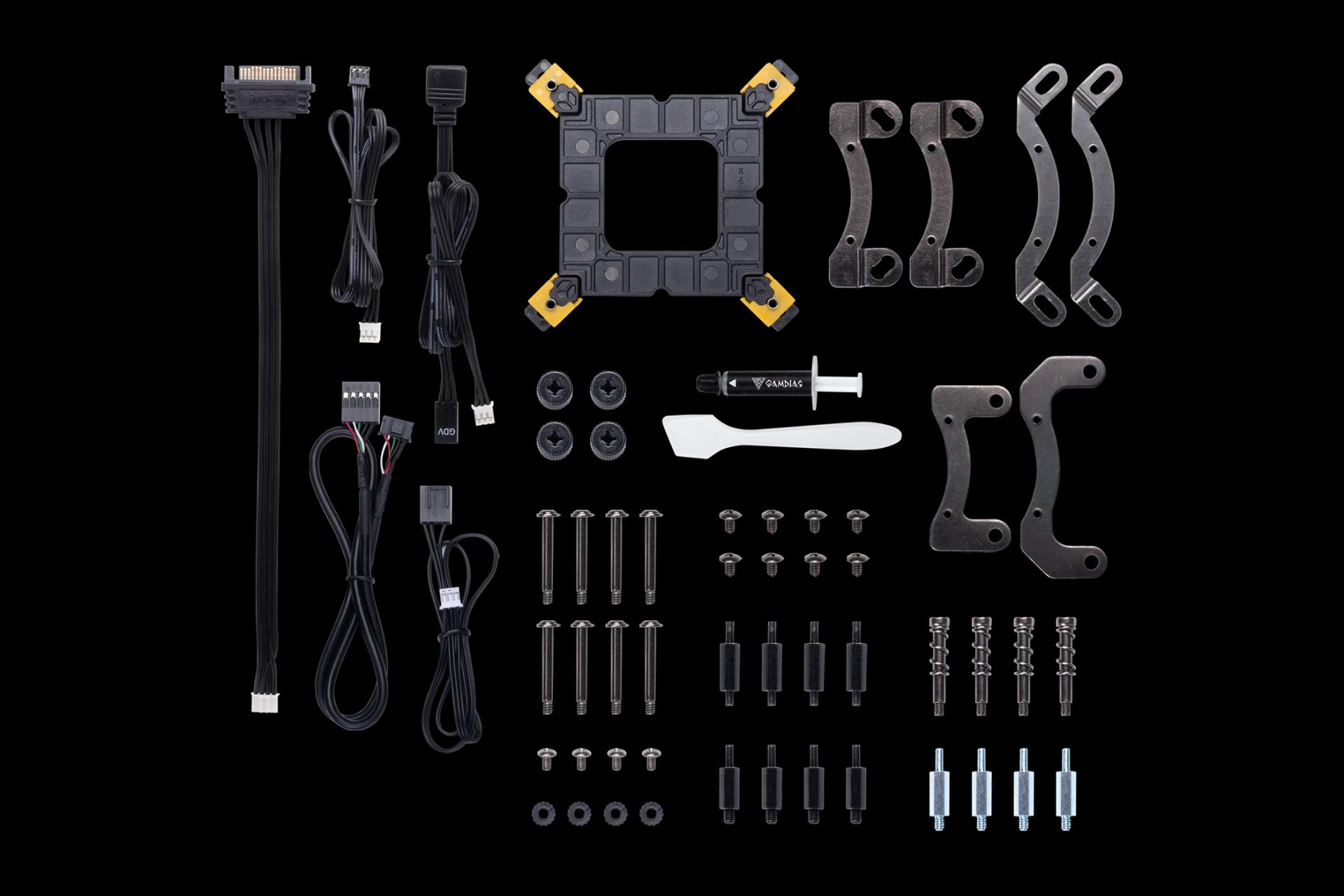 اقلام همراه خنک کننده مایع گیم دیاس GAMDIAS CHIONE P3-240U