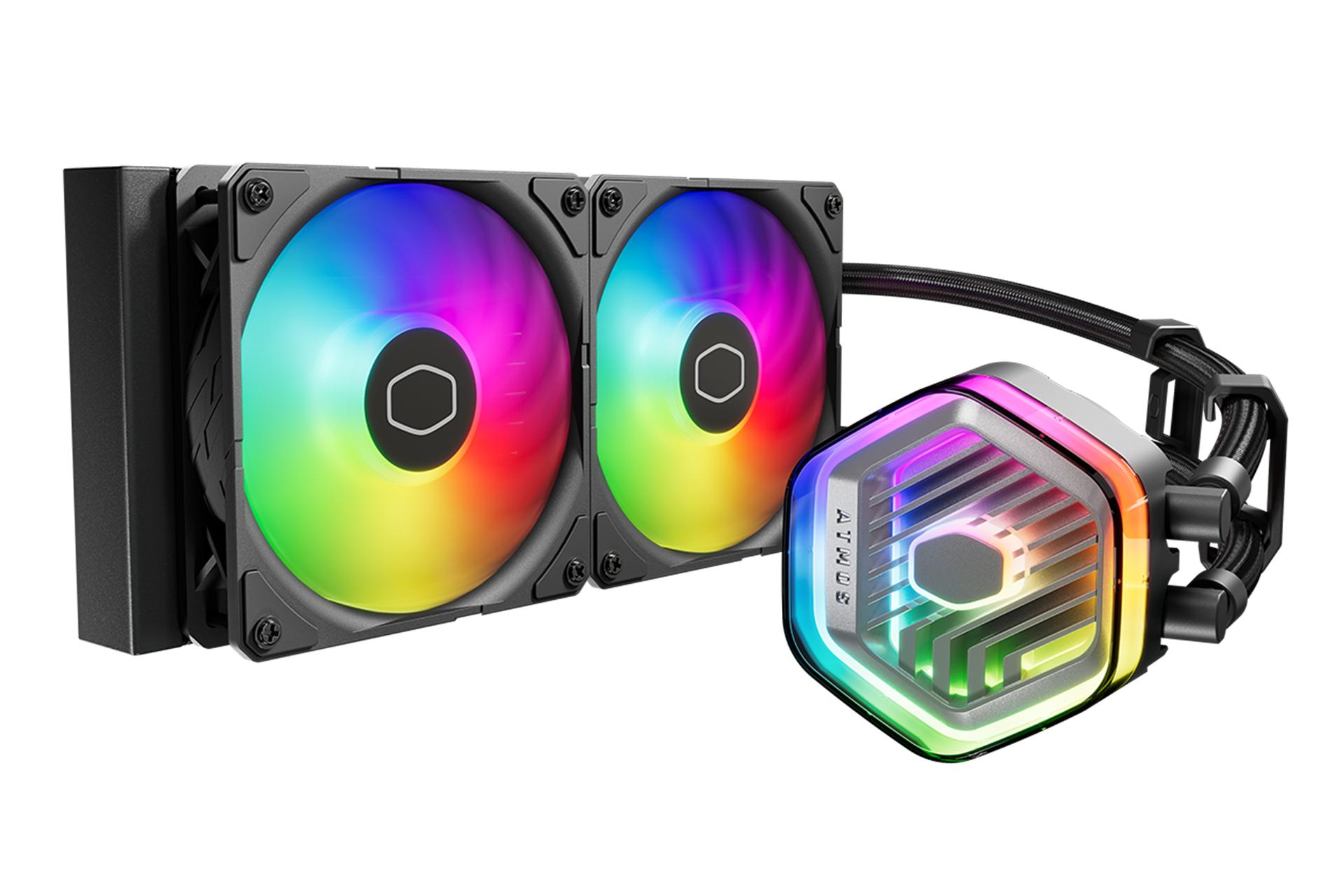 خنک کننده مایع کولر مستر Cooler Master MASTERLIQUID 240 ATMOS