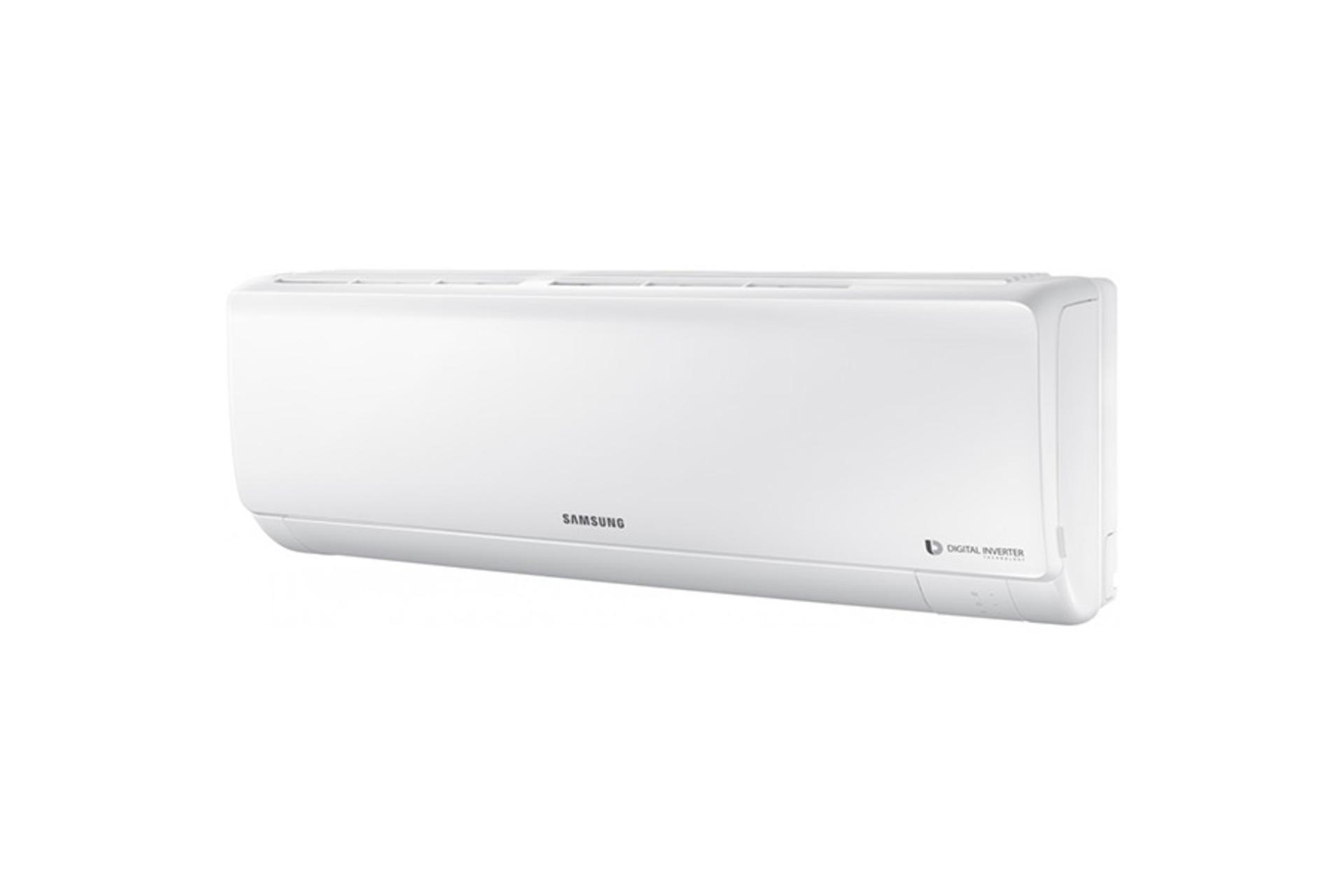 کولر گازی سامسونگ Samsung AR24NSFHEWKN نمای جلو و راست