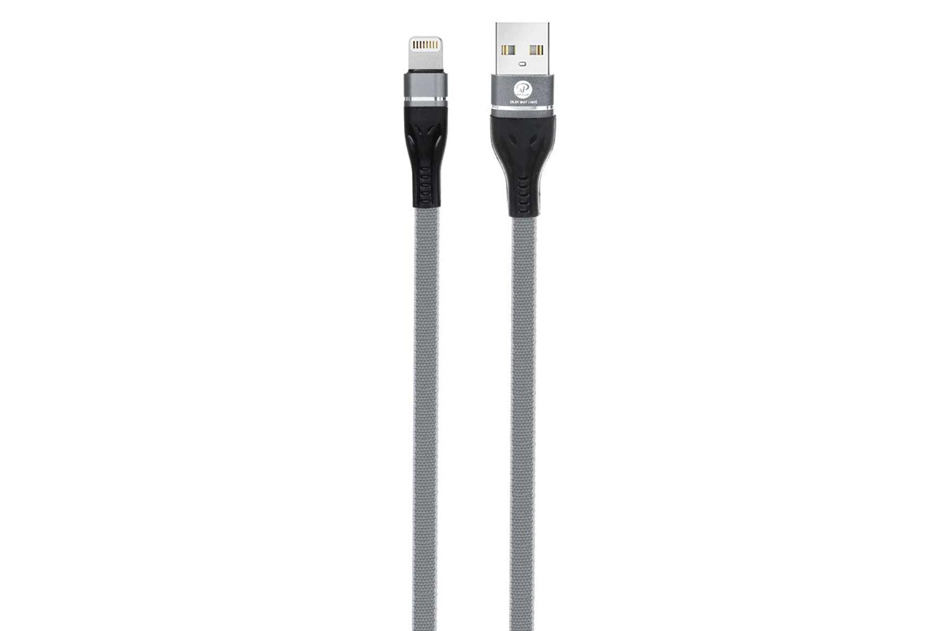 کابل شارژ USB ایکس پی پروداکت Type-A به Lightning مدل XP-C218 با طول 1 متر