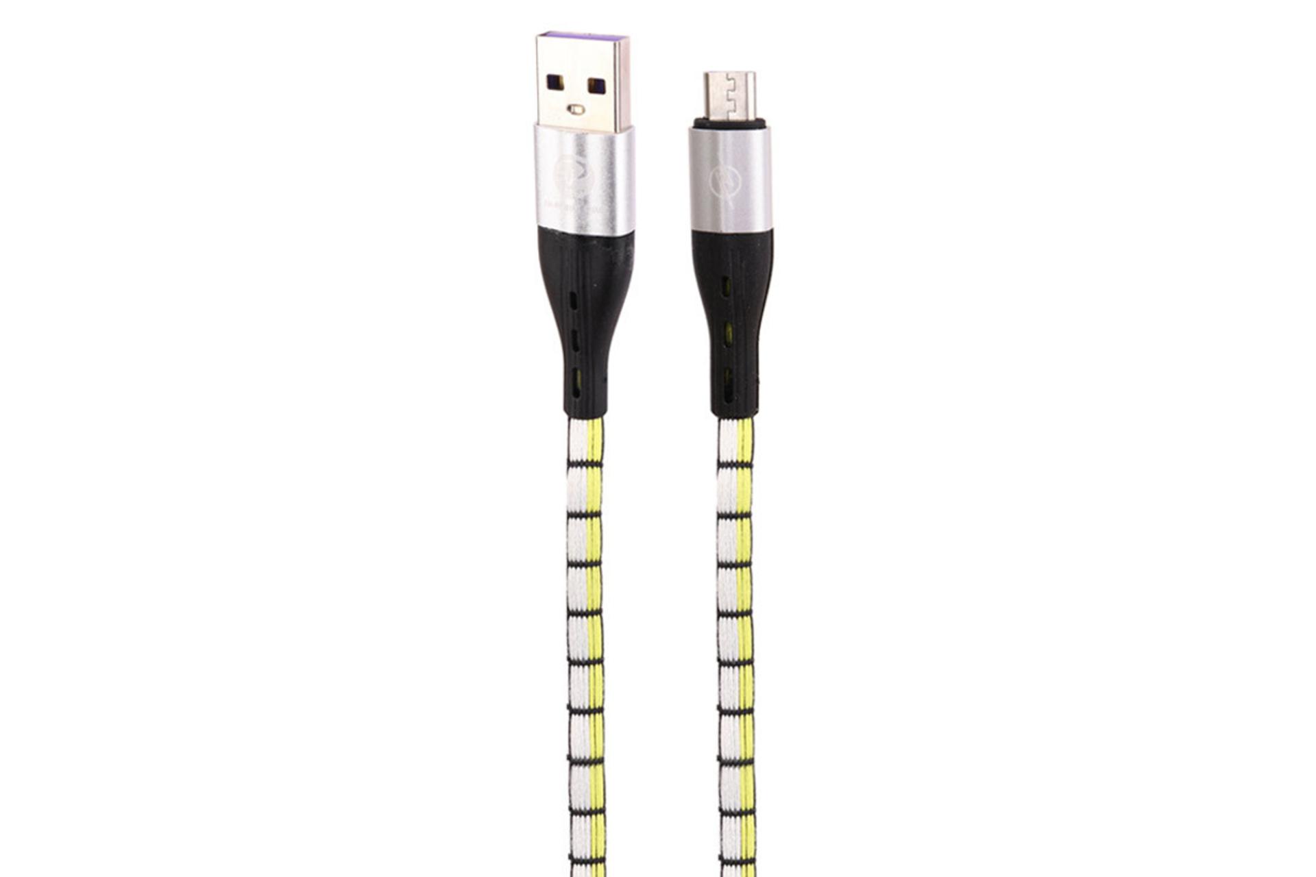 کابل شارژ USB ایکس پی پروداکت Type-A به Micro-USB مدل XP-C214 با طول 1 متر