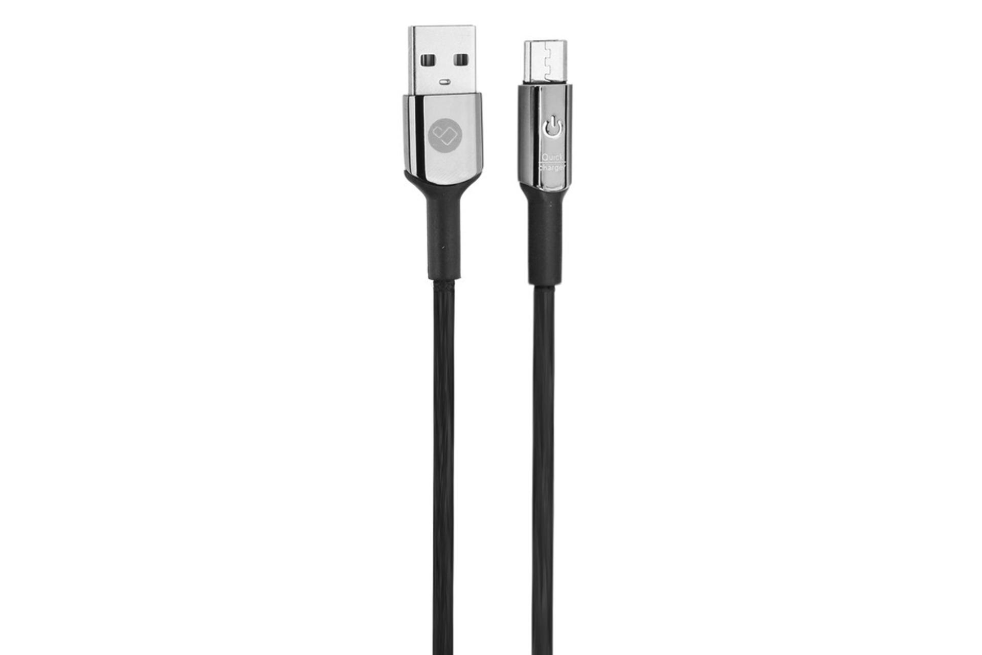 کابل شارژ USB پرو وان Type-A به Micro-USB مدل PCC370M با طول 1 متر