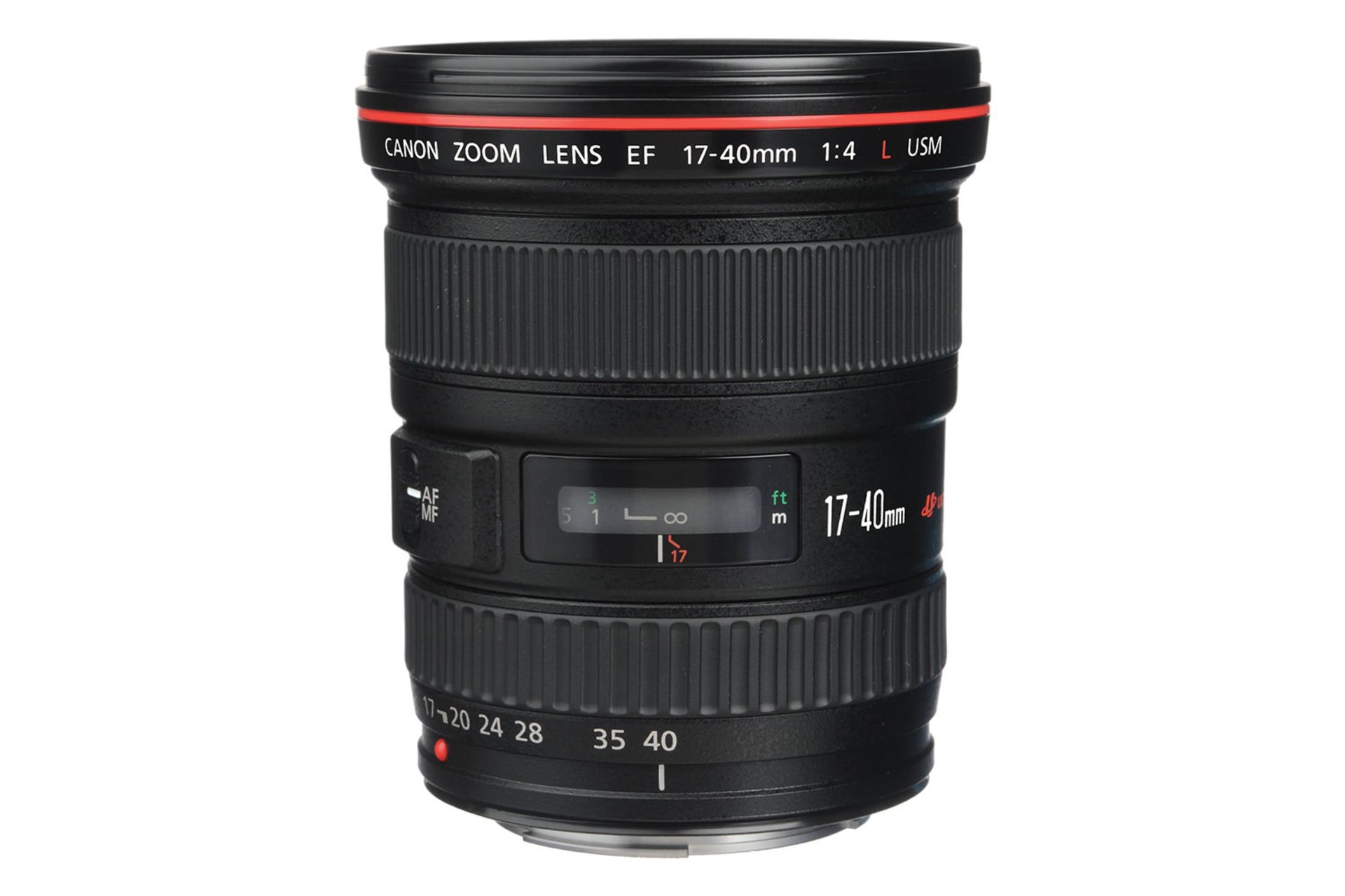 لنز کانن Canon EF 17-40mm f/4.0L USM نمای جانبی