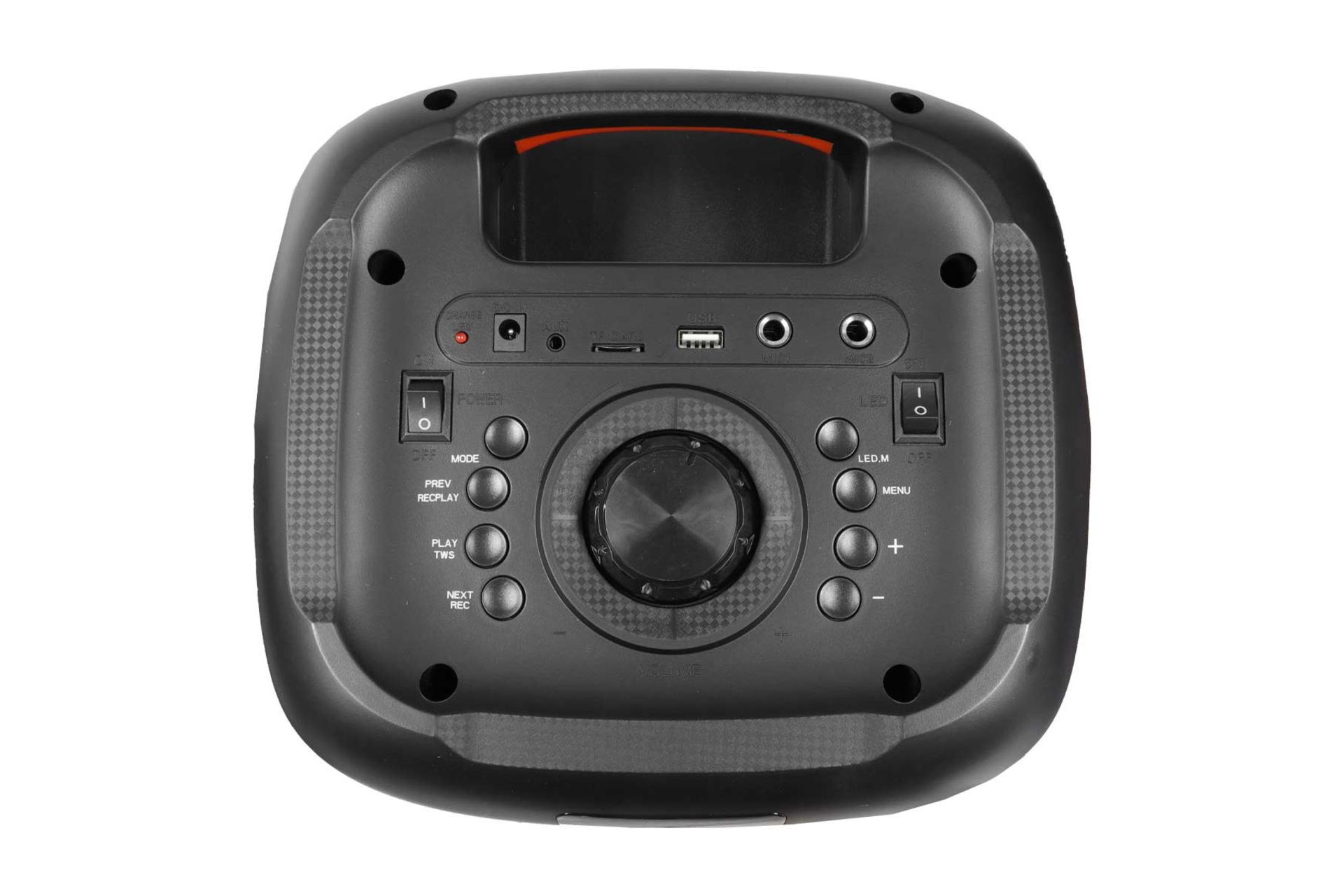 نمای بالا و دکمه های کنترل اسپیکر استوریا ST-SP60