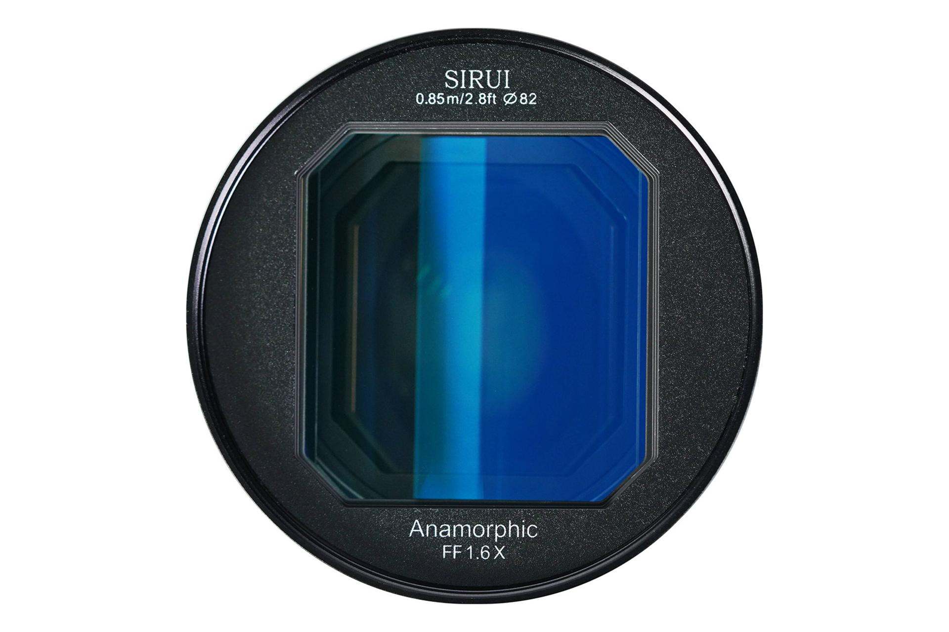 لنز سی روی SIRUI E Mount Venus 75mm T2.9 Anamorphic 1.6X نمای جلو