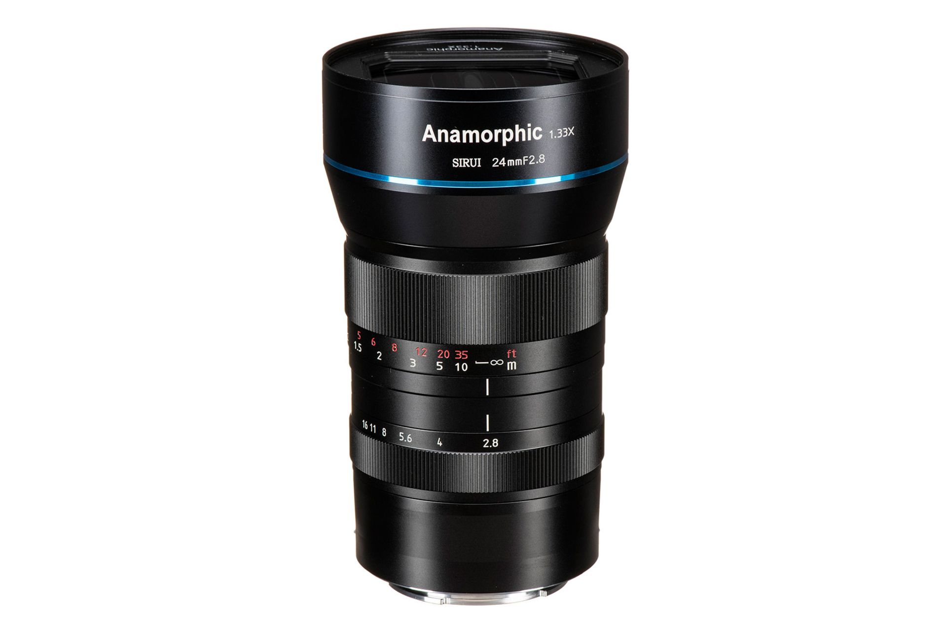 لنز سی روی SIRUI E Mount 24mm F2.8 Anamorphic 1.33X نمای جانبی