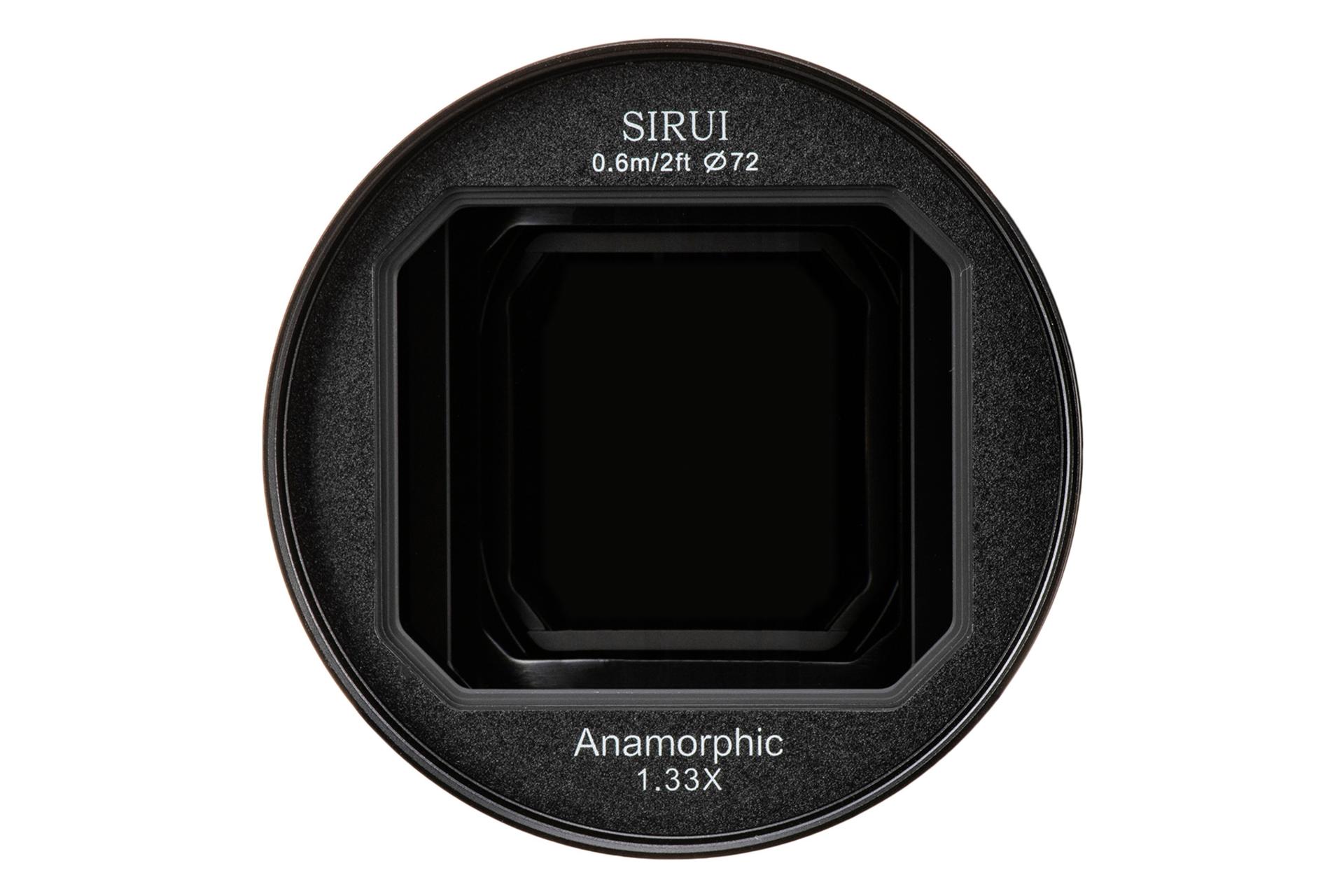 لنز سی روی SIRUI E Mount 24mm F2.8 Anamorphic 1.33X نمای جلو