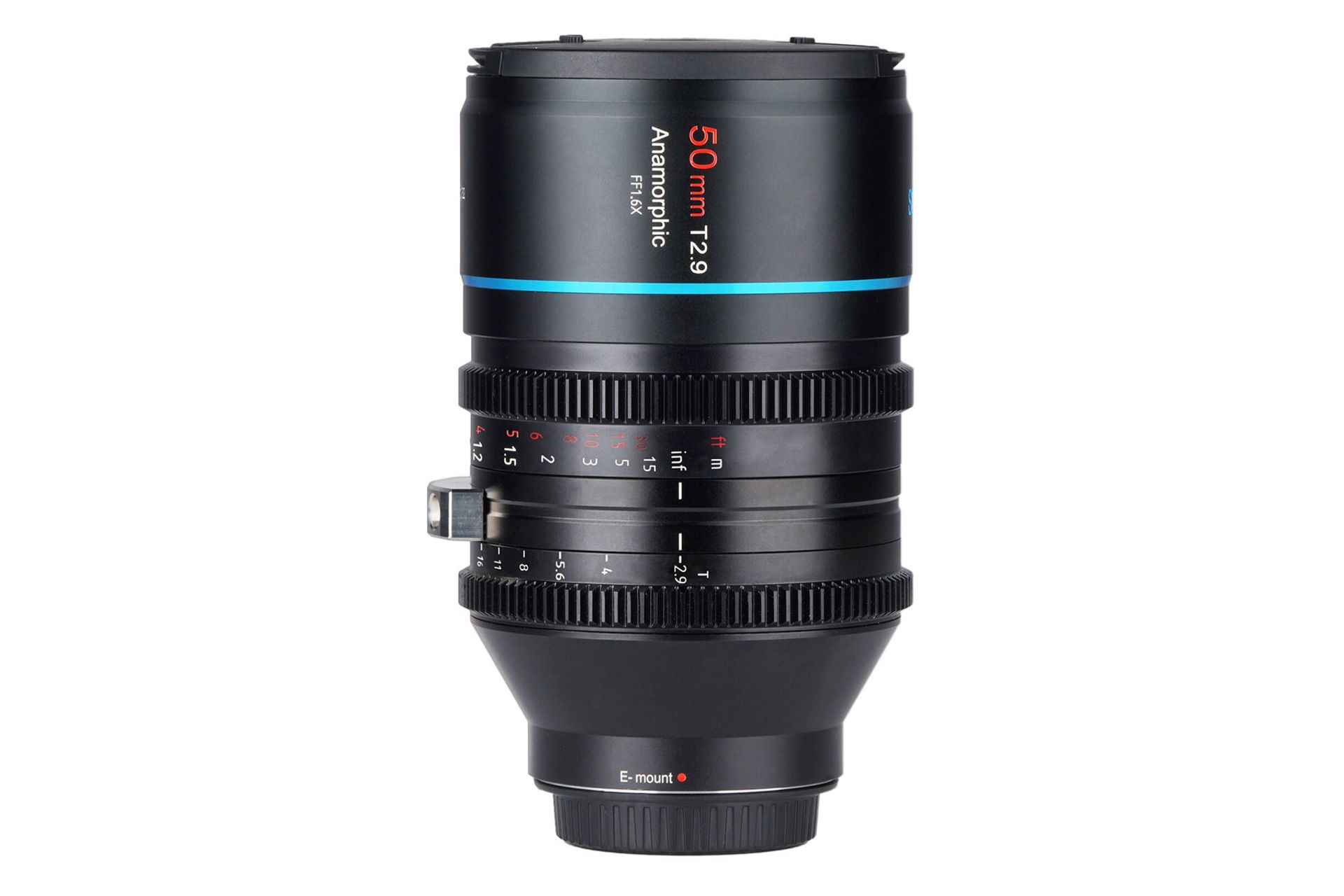 لنز سی روی SIRUI E Mount Venus 50mm T2.9 Anamorphic 1.6X نمای جانبی