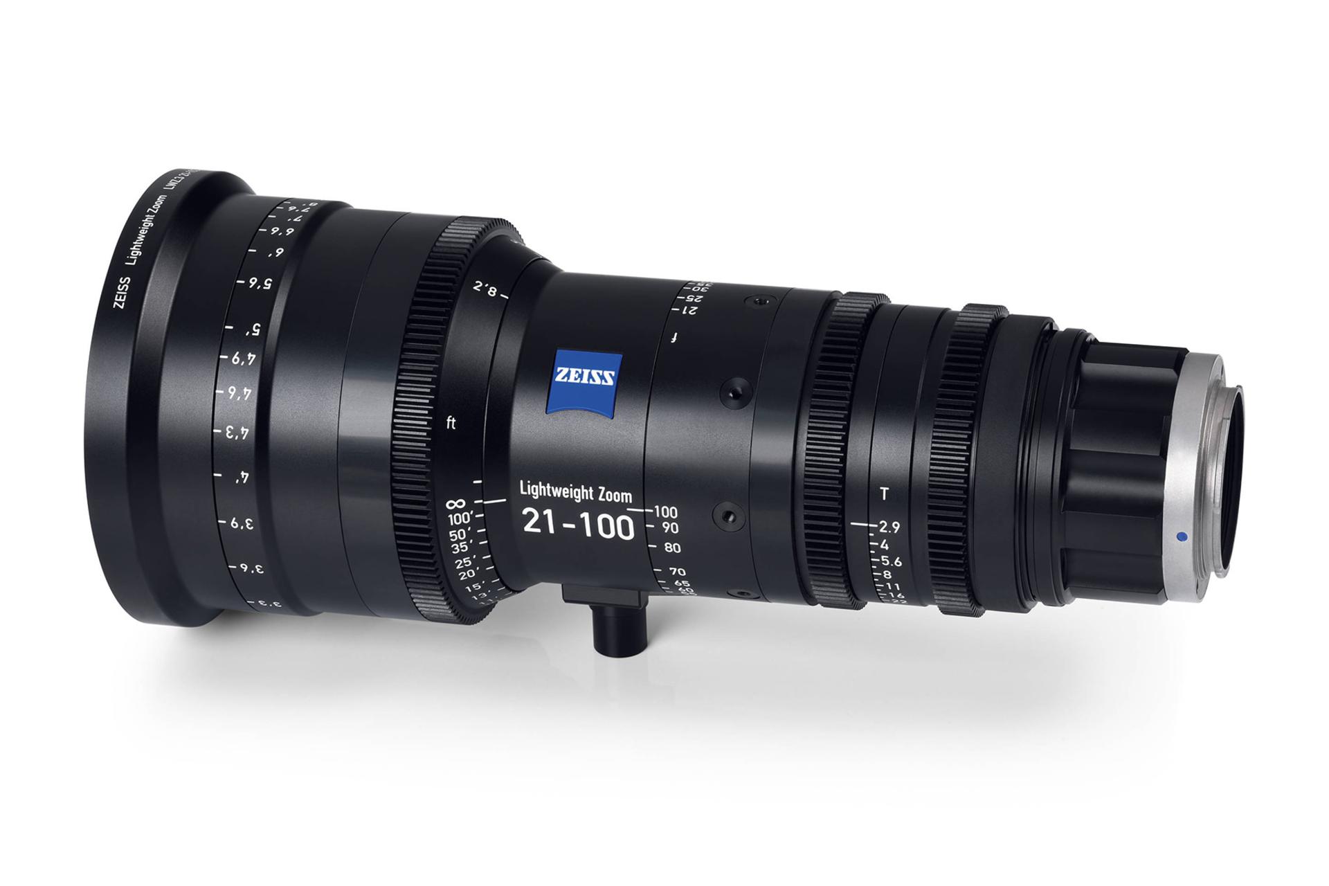 لنز زایس Zeiss 21-100mm T2.9-3.9 LWZ.3 نمای جانبی