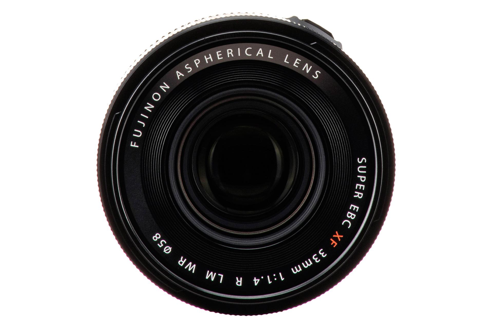 لنز فوجی فیلم Fujifilm XF 33mm F1.4 R LM WR نمای جلو