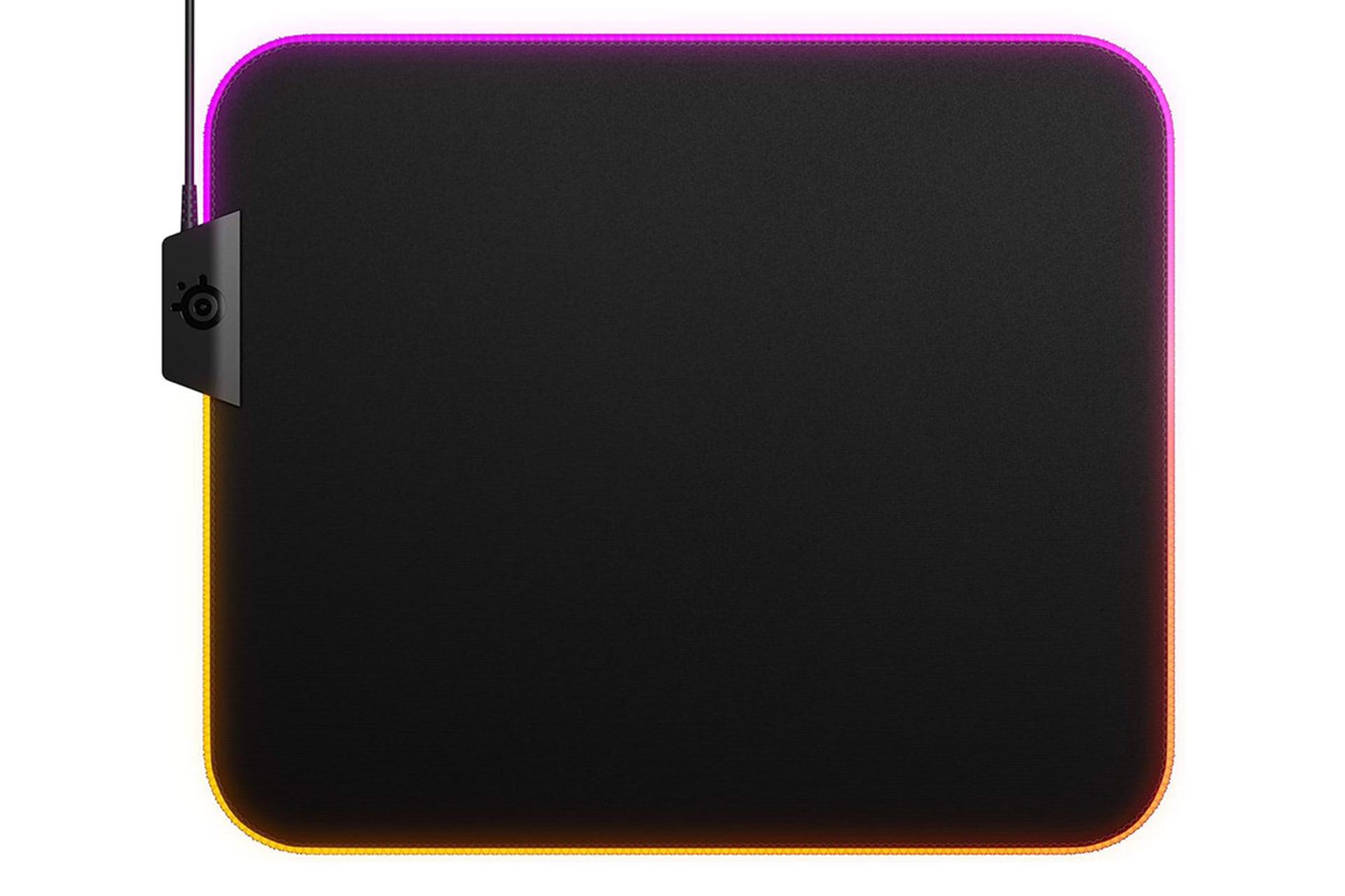 مرجع متخصصين ايران ماوس پد استيل سريز SteelSeries QcK Prism Medium نماي بالا