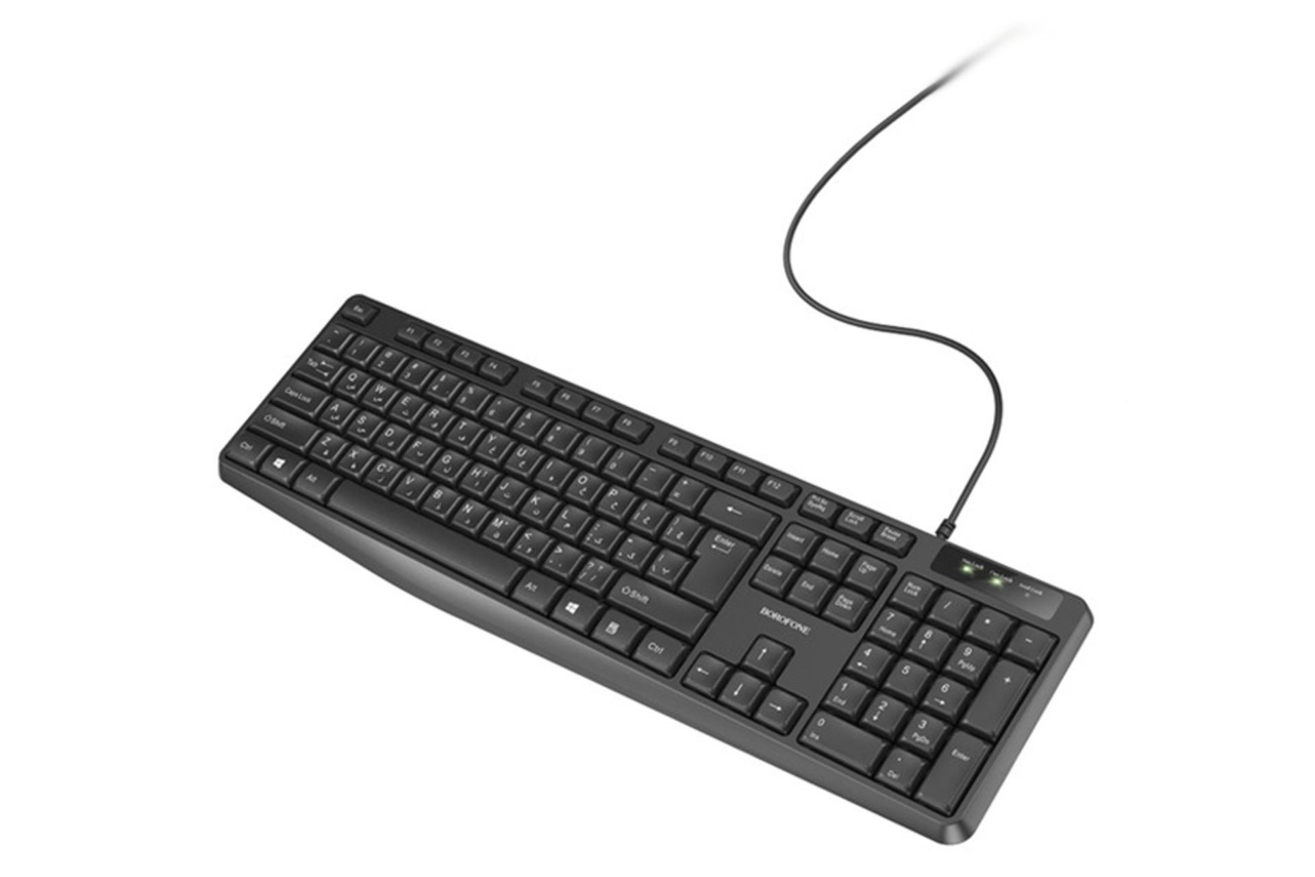 ابعاد و اندازه کیبورد بروفون DBG01