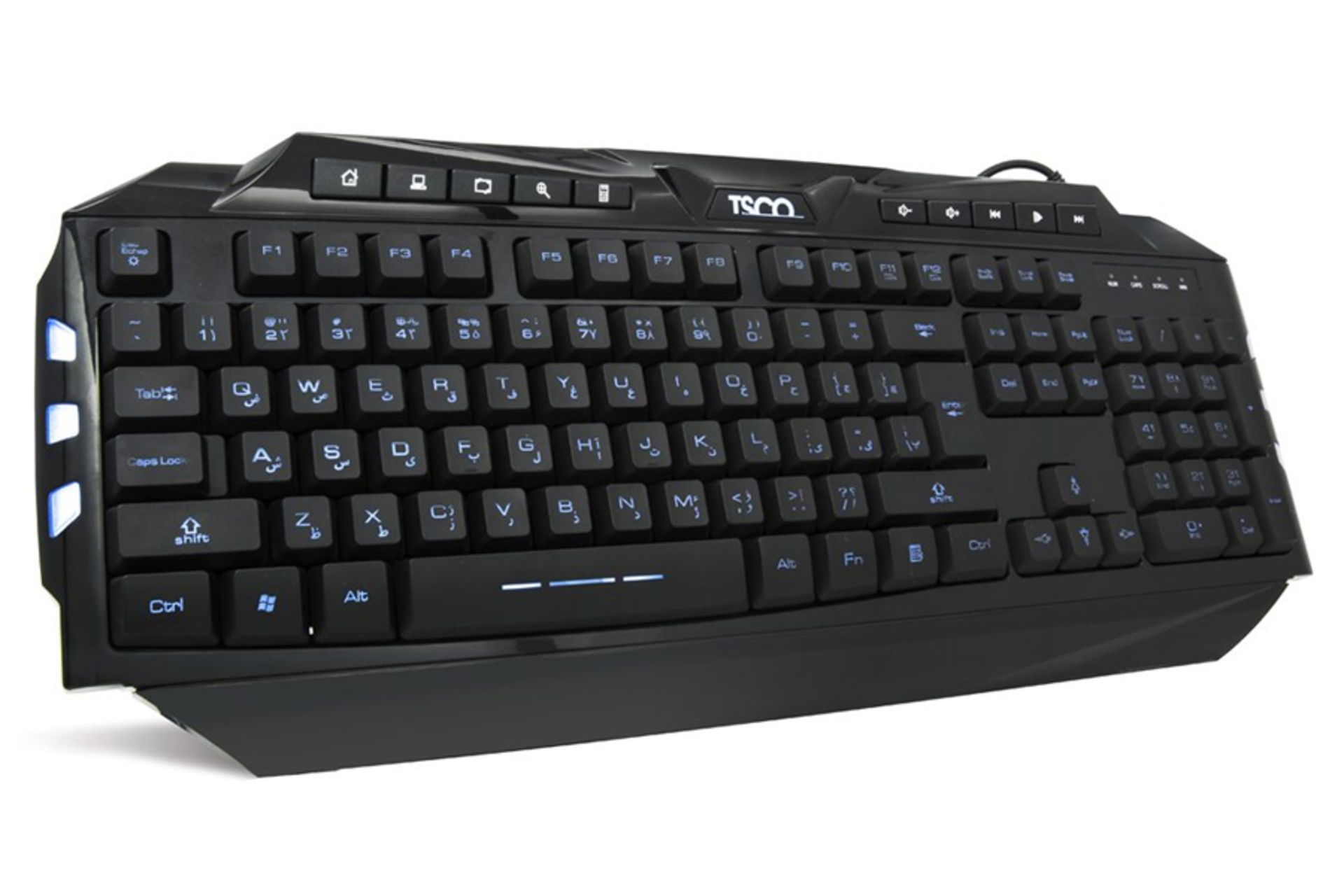 ابعاد و اندازه کیبورد تسکو TK 8120N