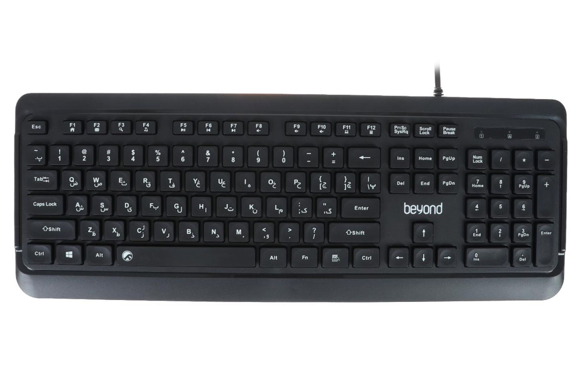 نمای بالا و دکمه های کیبورد بیاند BK-4760