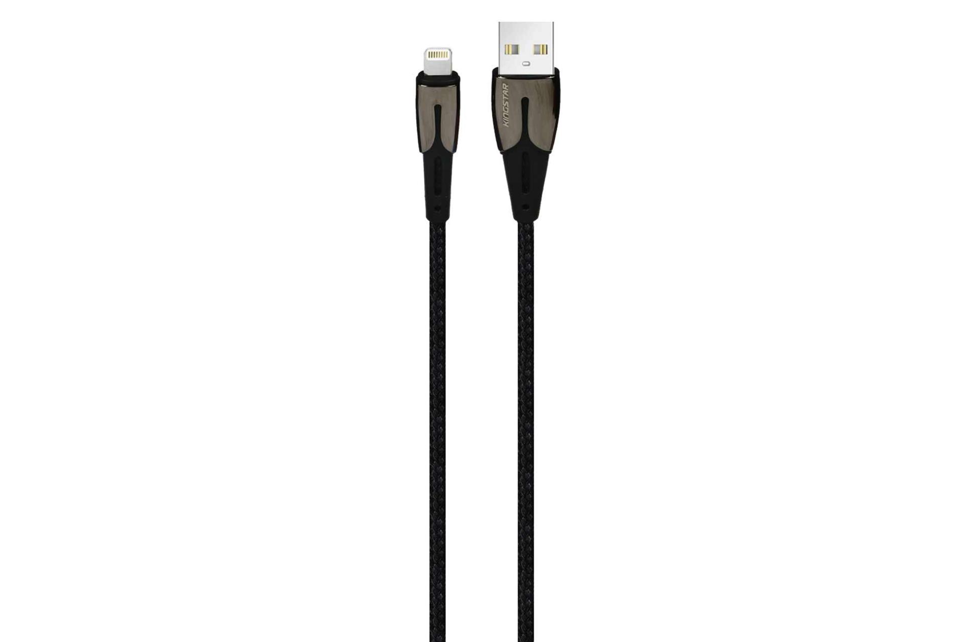 کابل شارژ USB کینگ استار Type-A به Lightning مدل K360 i با طول 1 متر