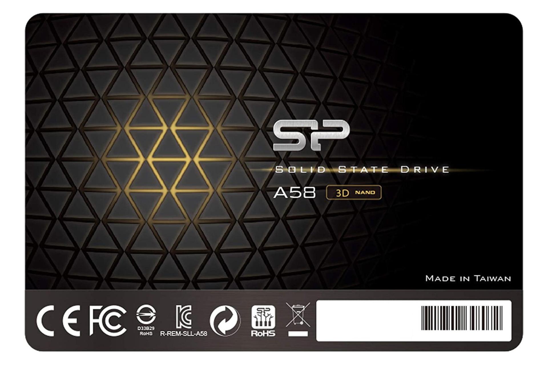 مرجع متخصصين ايران اس اس دي سيليكون پاور Ace A58 SATA M.2 ظرفيت 128 گيگابايت