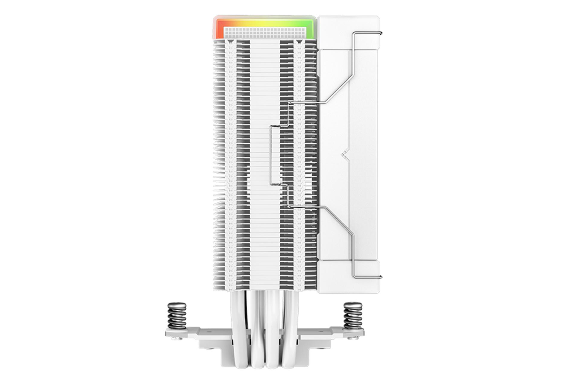 خنک کننده پردازنده دیپ کول AK400 DIGITAL WH نمای کنار
