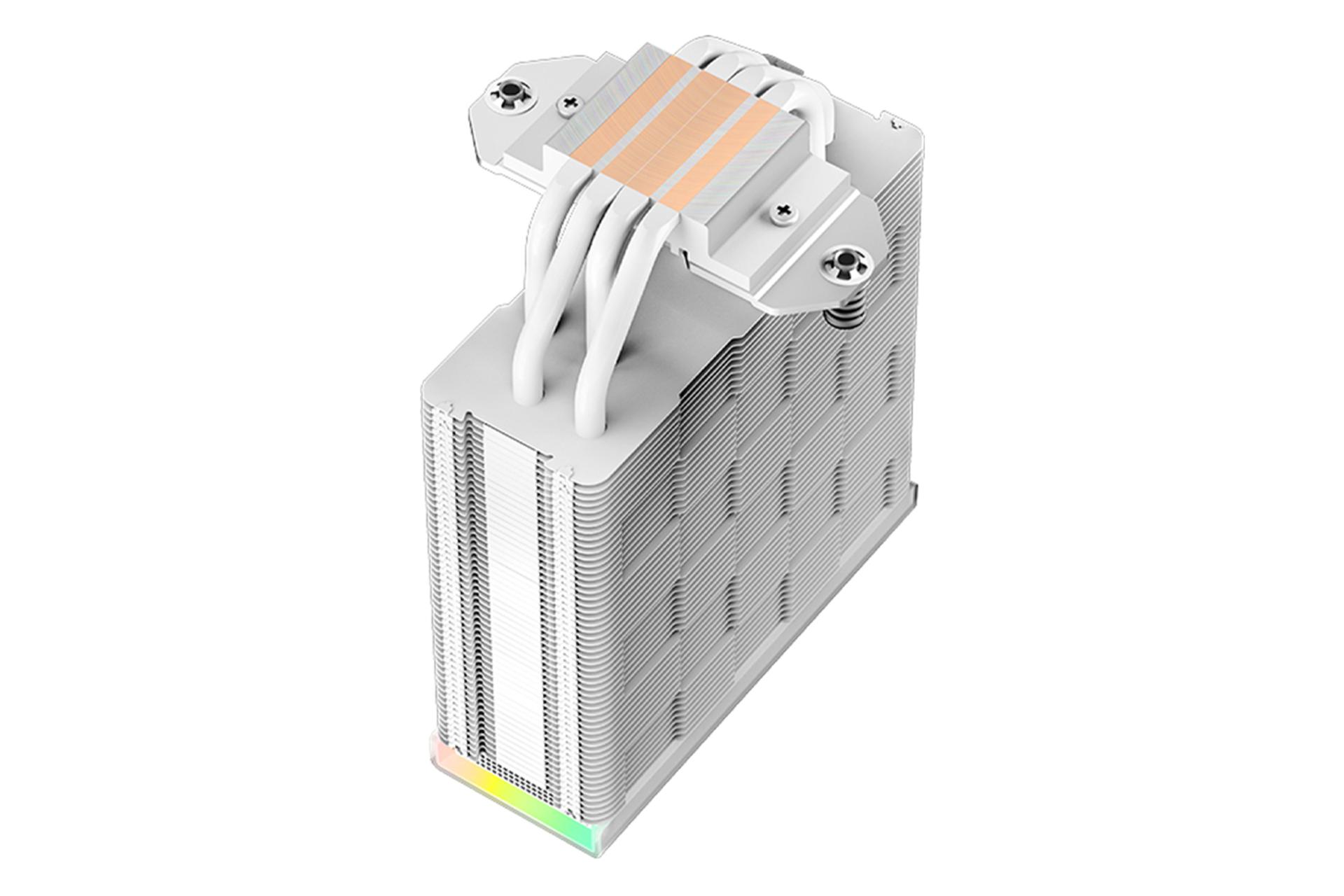 نمای پایین خنک کننده پردازنده دیپ کول AK400 DIGITAL WH