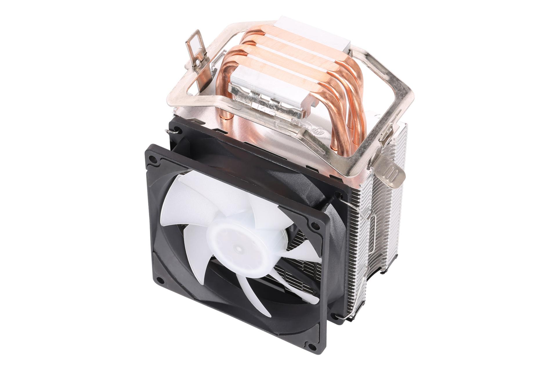 نمای پایین خنک کننده پردازنده گرین NOTUS 100-ARGB