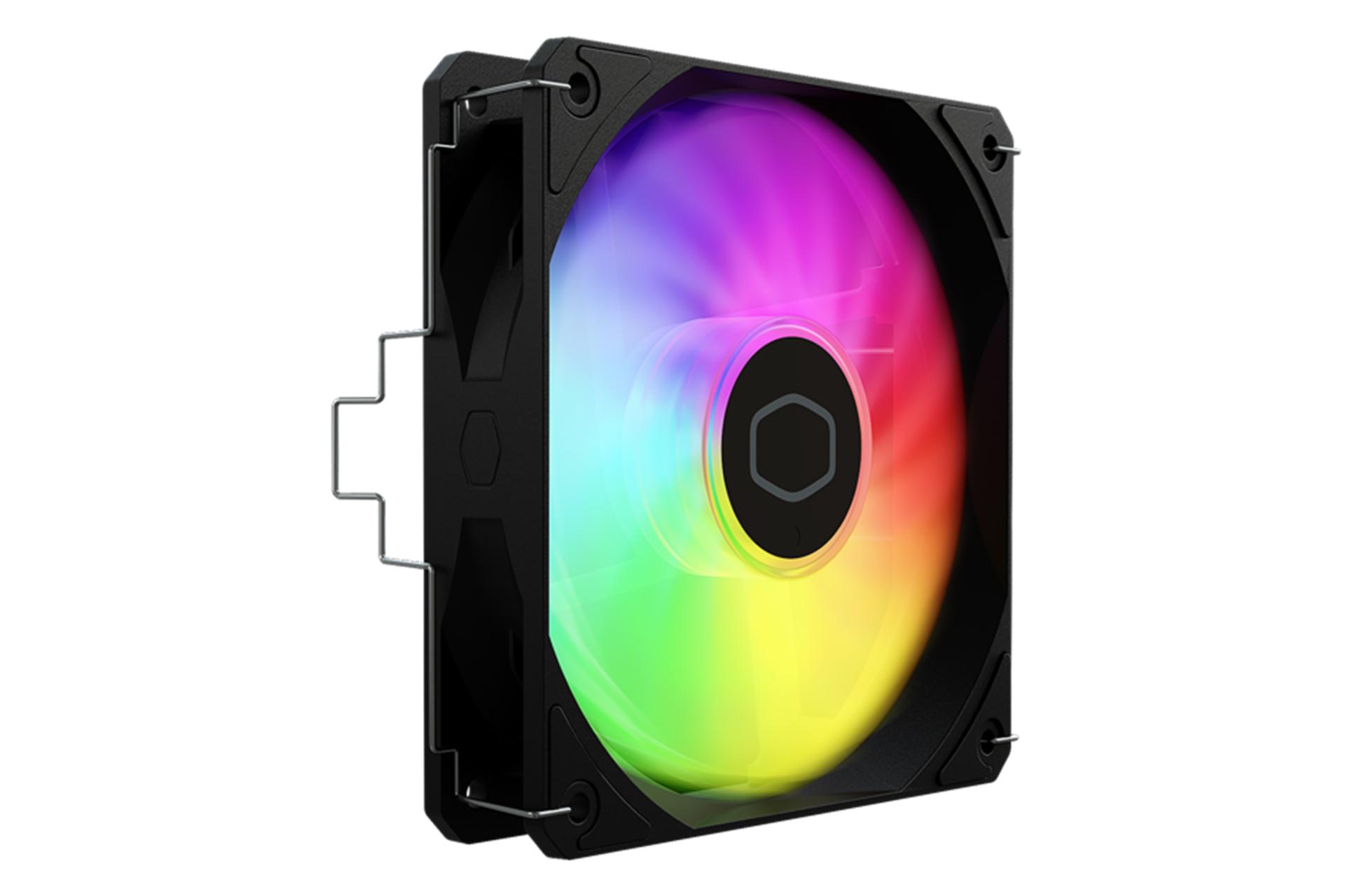 ابعاد و اندازه خنک کننده پردازنده کولر مستر HYPER 212 SPECTRUM V3