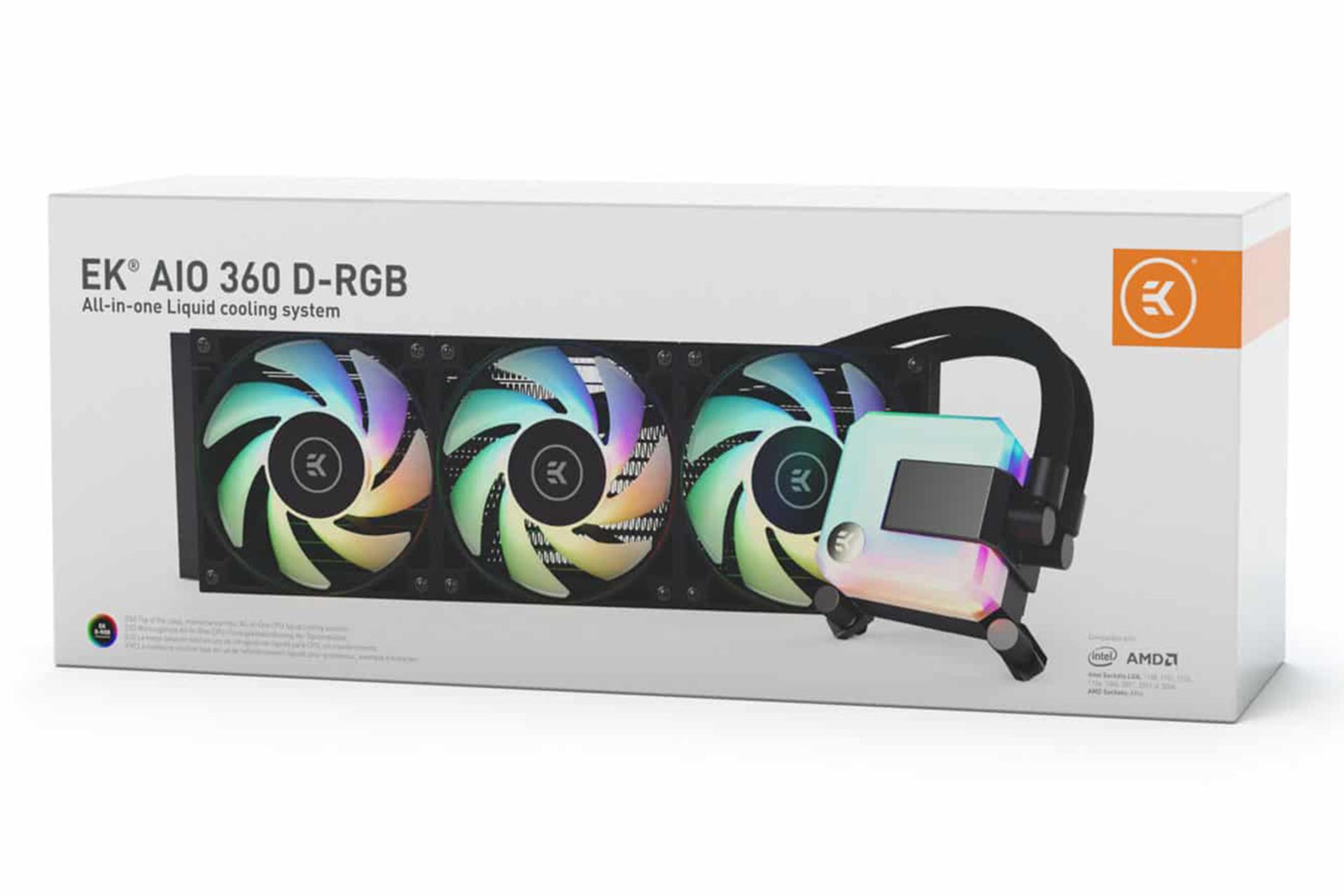 جعبه خنک کننده مایع ای کی دبلیو بی EKWB EK-AIO 360 D-RGB