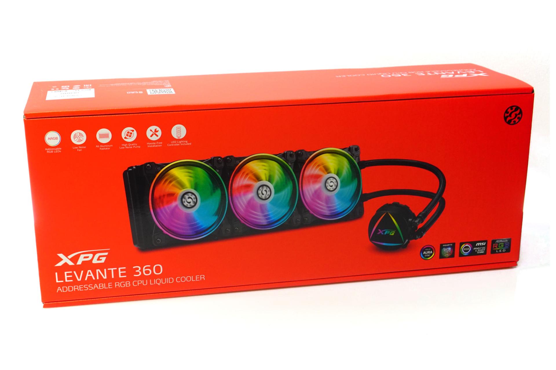 جعبه خنک کننده مایع ایکس پی جی XPG LEVANTE 360