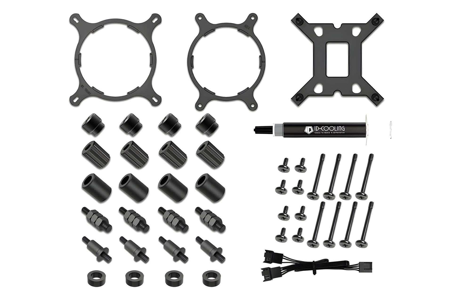 اقلام همراه خنک کننده مایع آی دی کولینگ ID-COOLING ZOOMFLOW 240XT SNOW